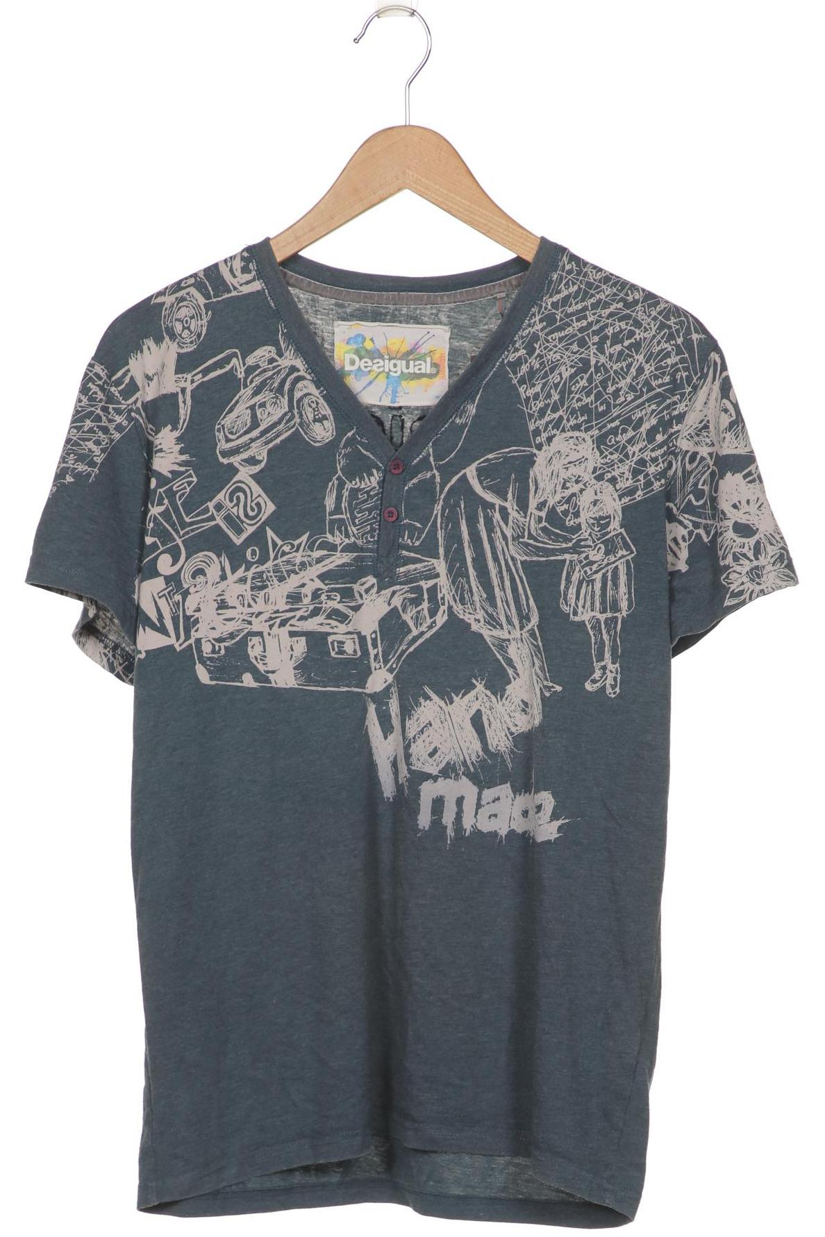 

Desigual Herren T-Shirt, türkis