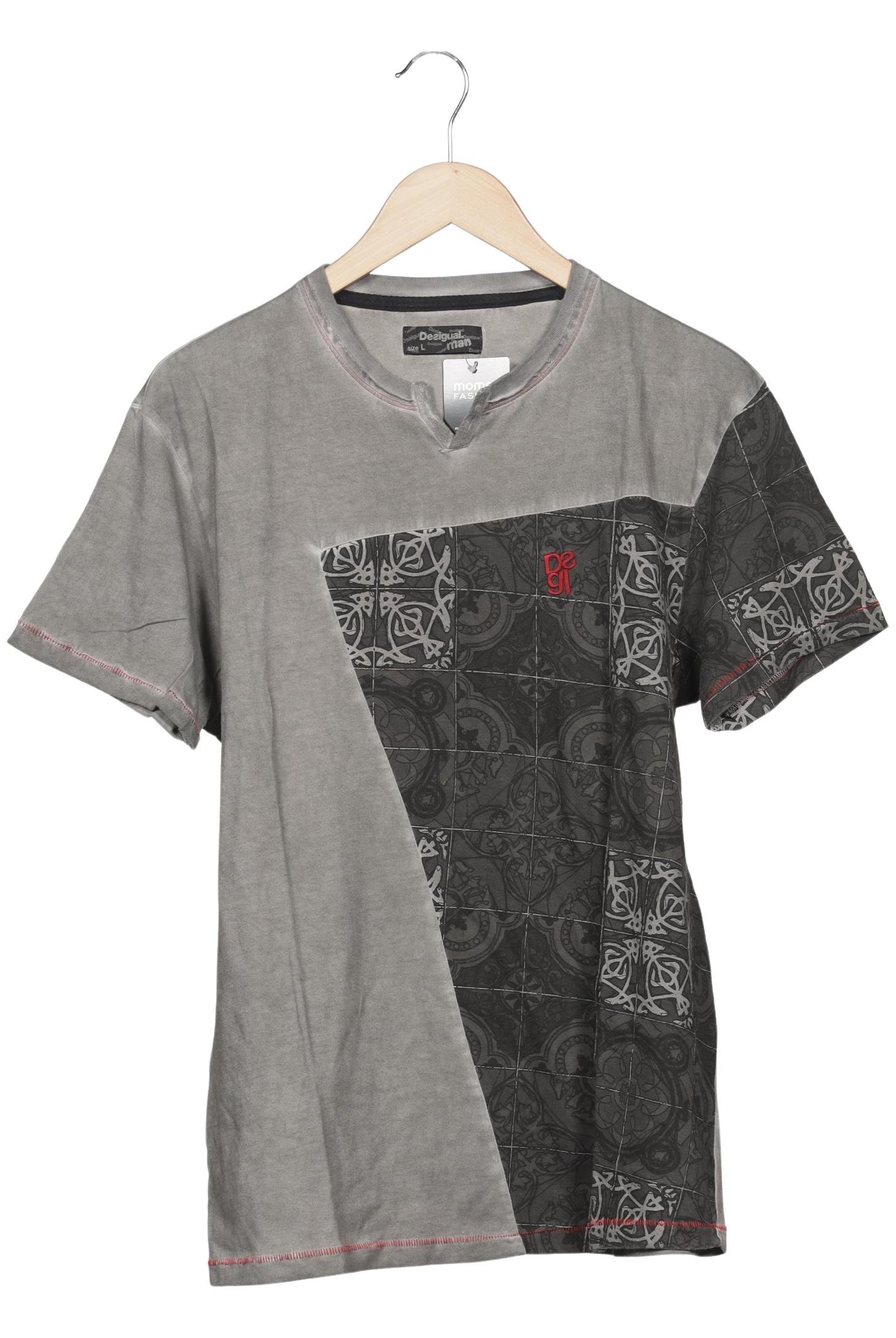 

Desigual Herren T-Shirt, grau, Gr. 52