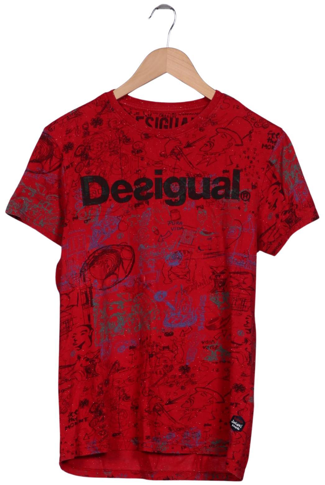 Thumbnail - Desigual Herren T-Shirt, rot, Gr. 48