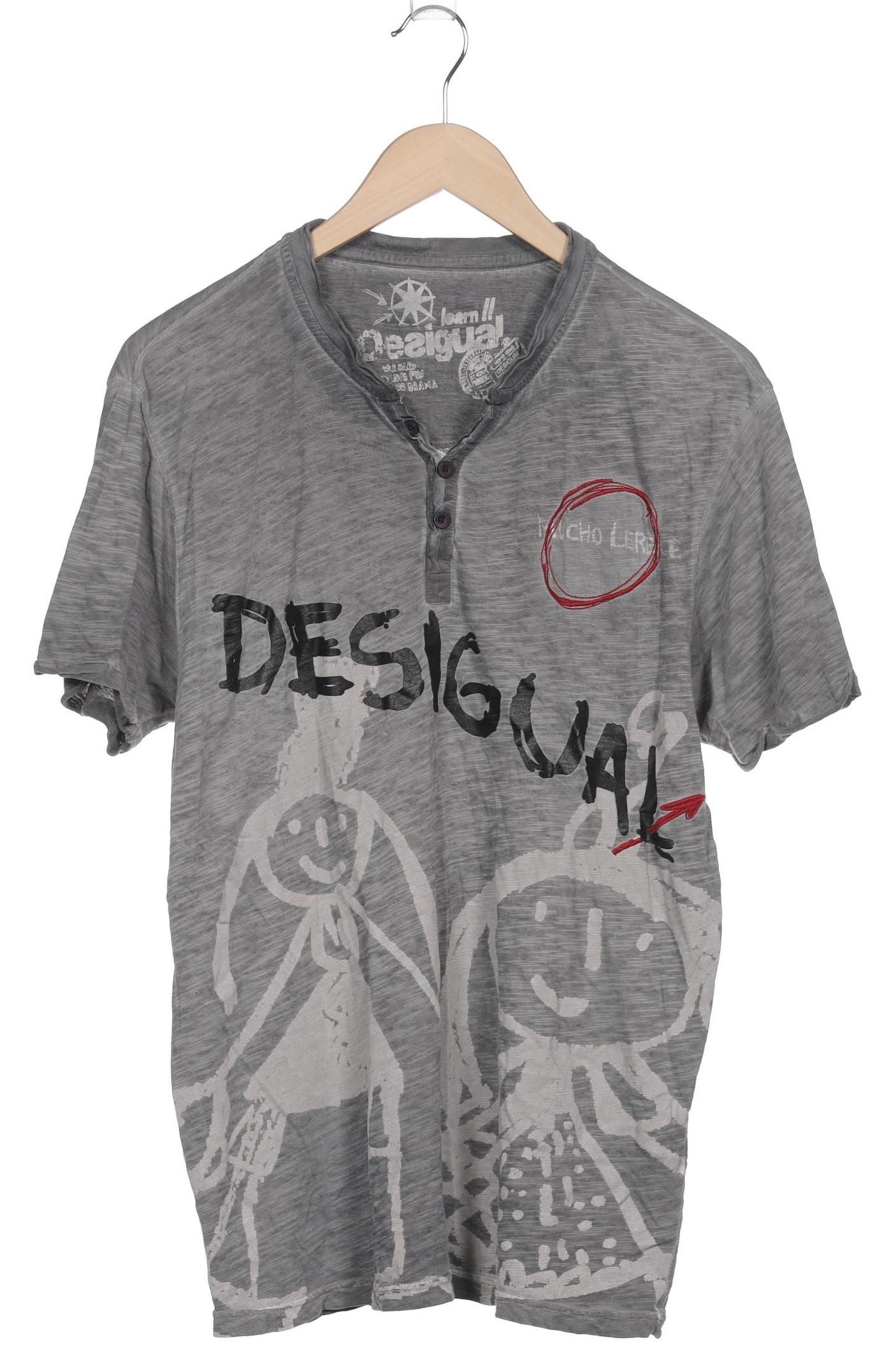 

Desigual Herren T-Shirt, grau, Gr. 52