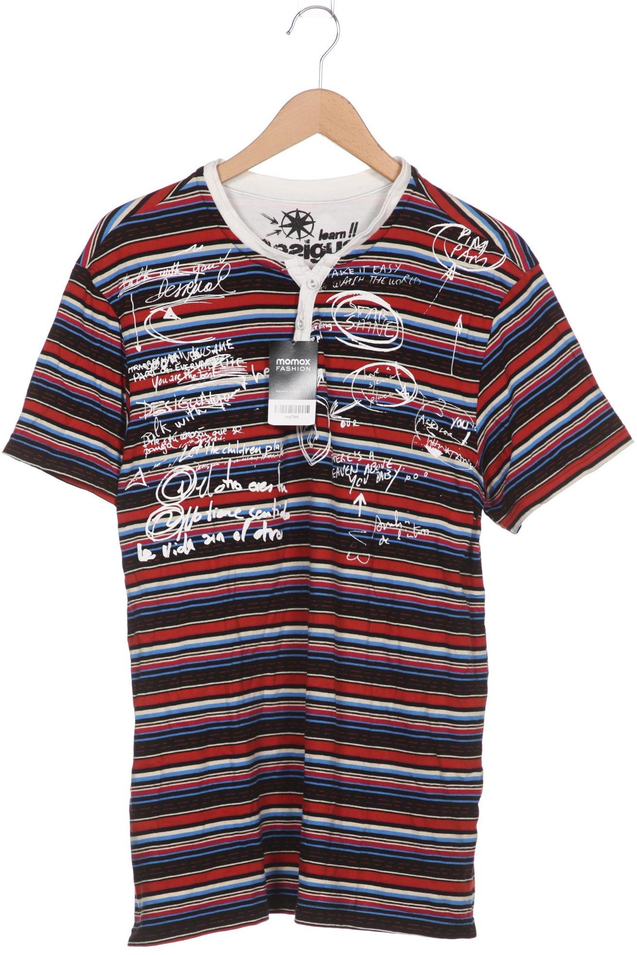 

Desigual Herren T-Shirt, rot, Gr. 54