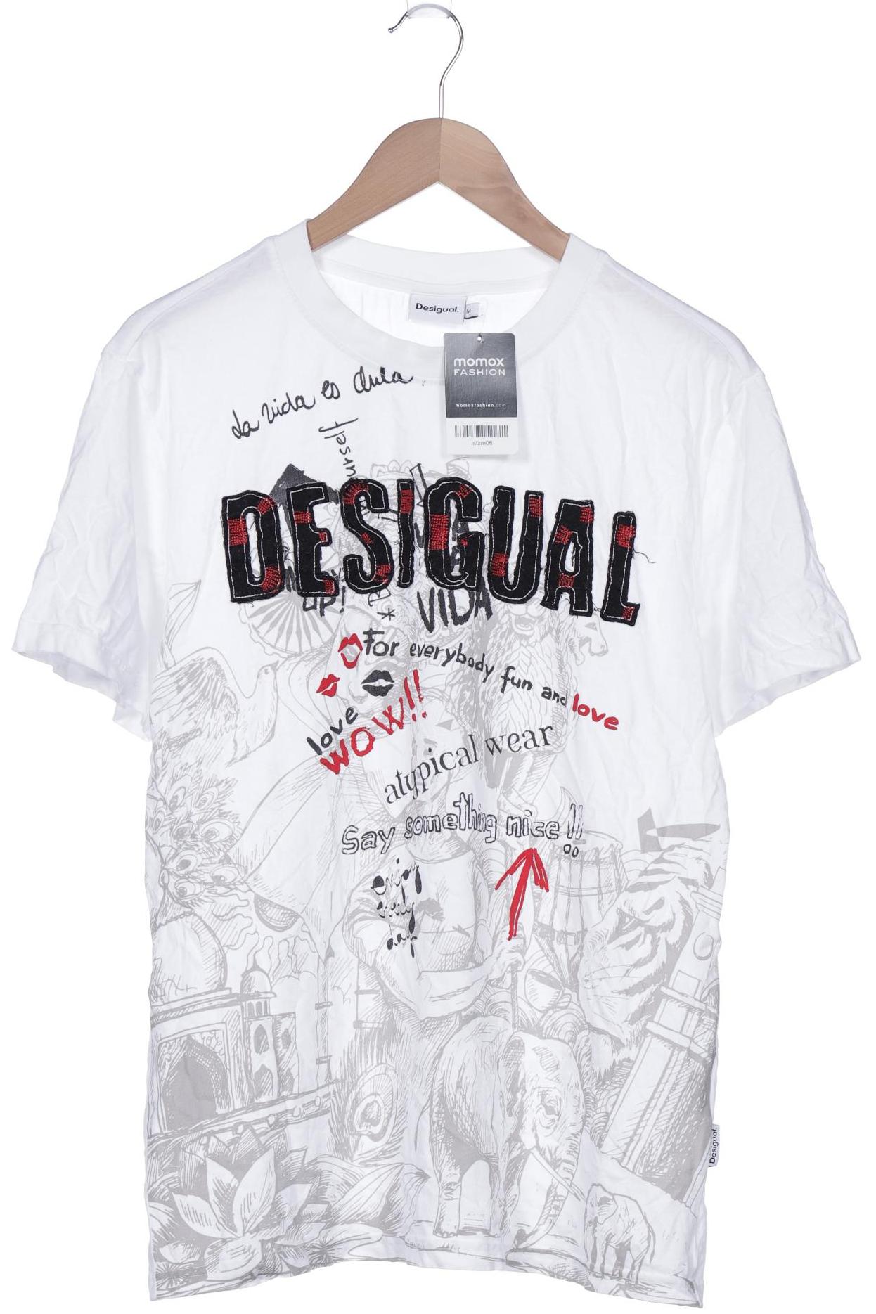 

Desigual Herren T-Shirt, weiß, Gr. 48