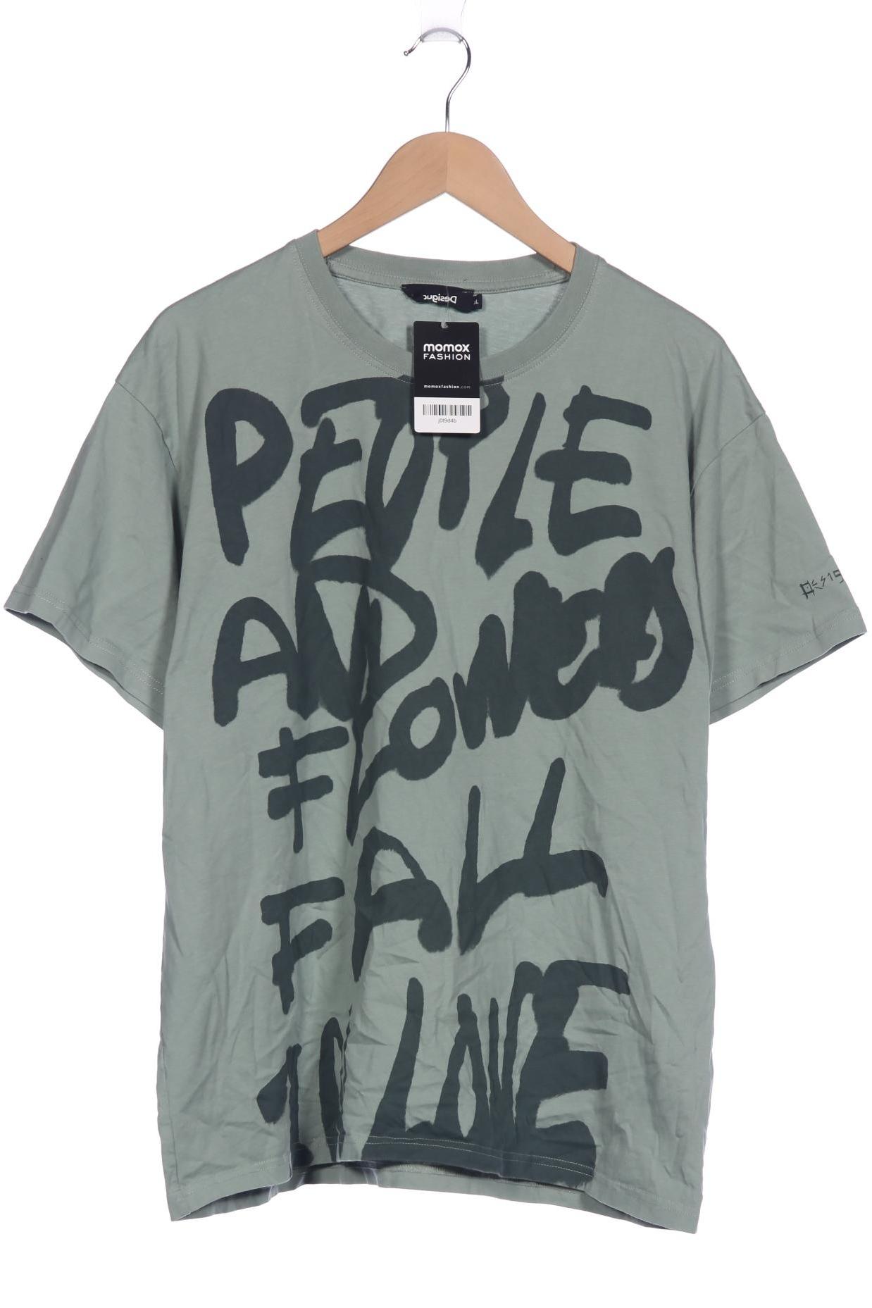 

Desigual Herren T-Shirt, türkis, Gr. 54