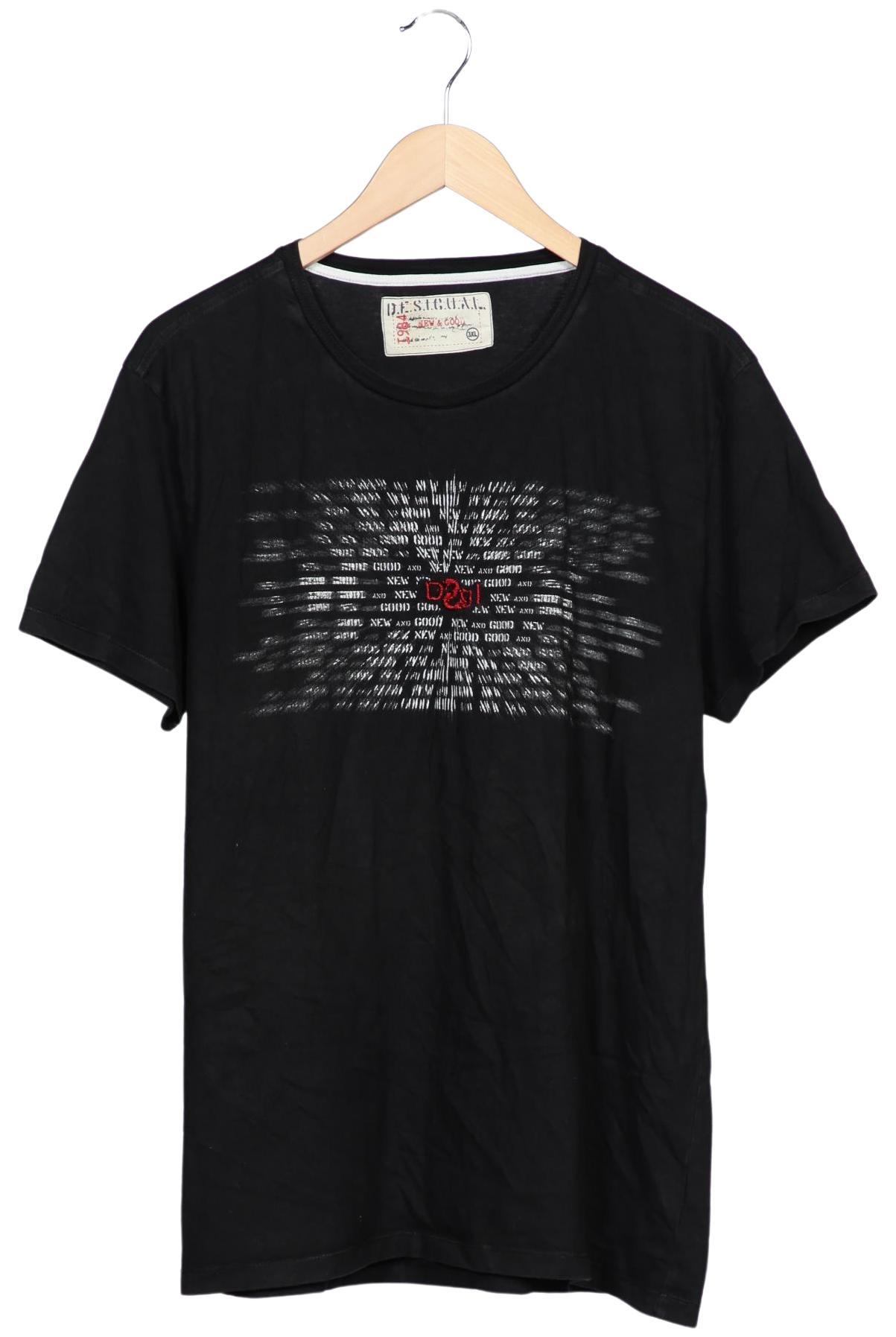 

Desigual Herren T-Shirt, schwarz, Gr. 58