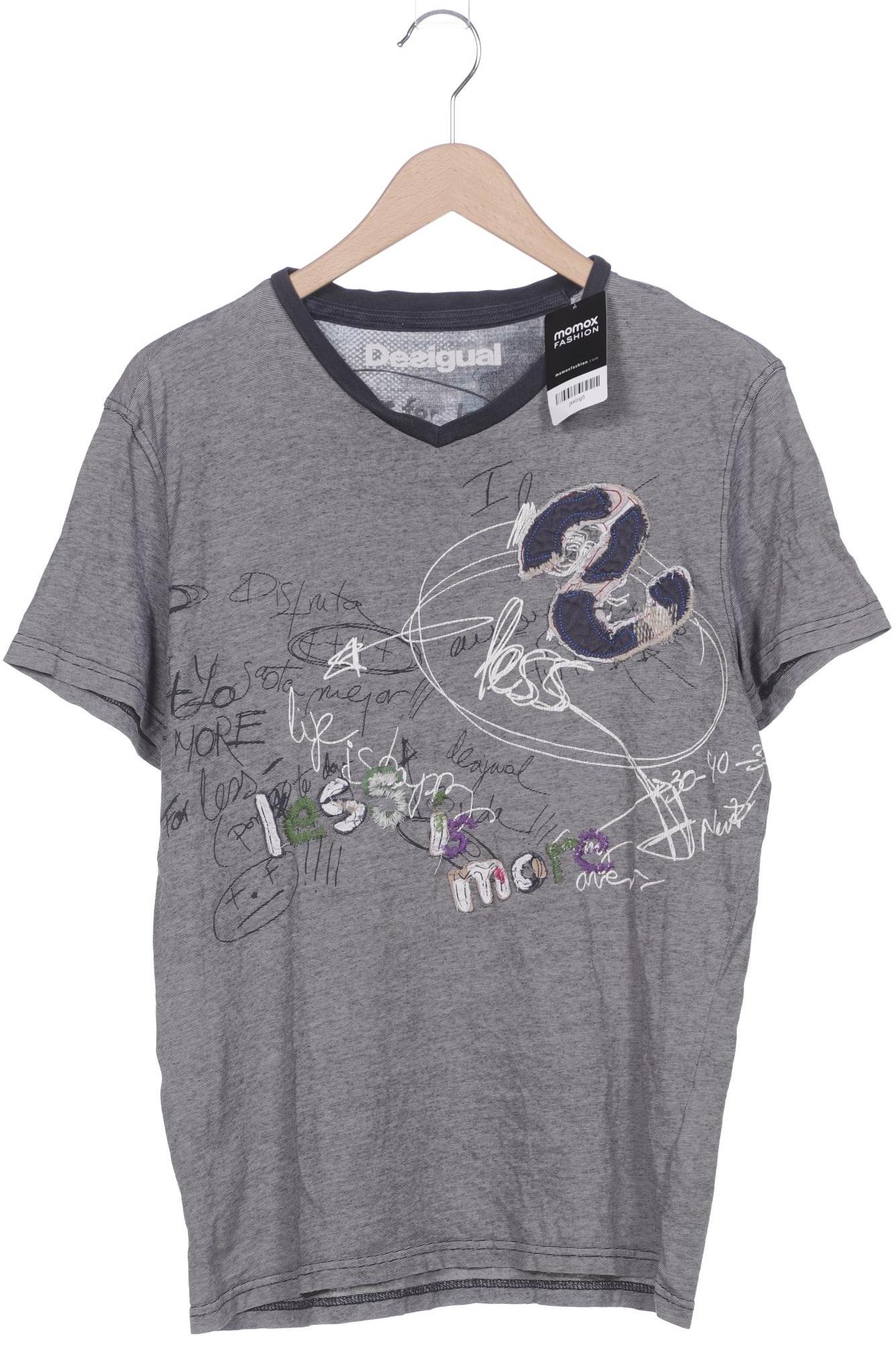

Desigual Herren T-Shirt, grau, Gr. 52
