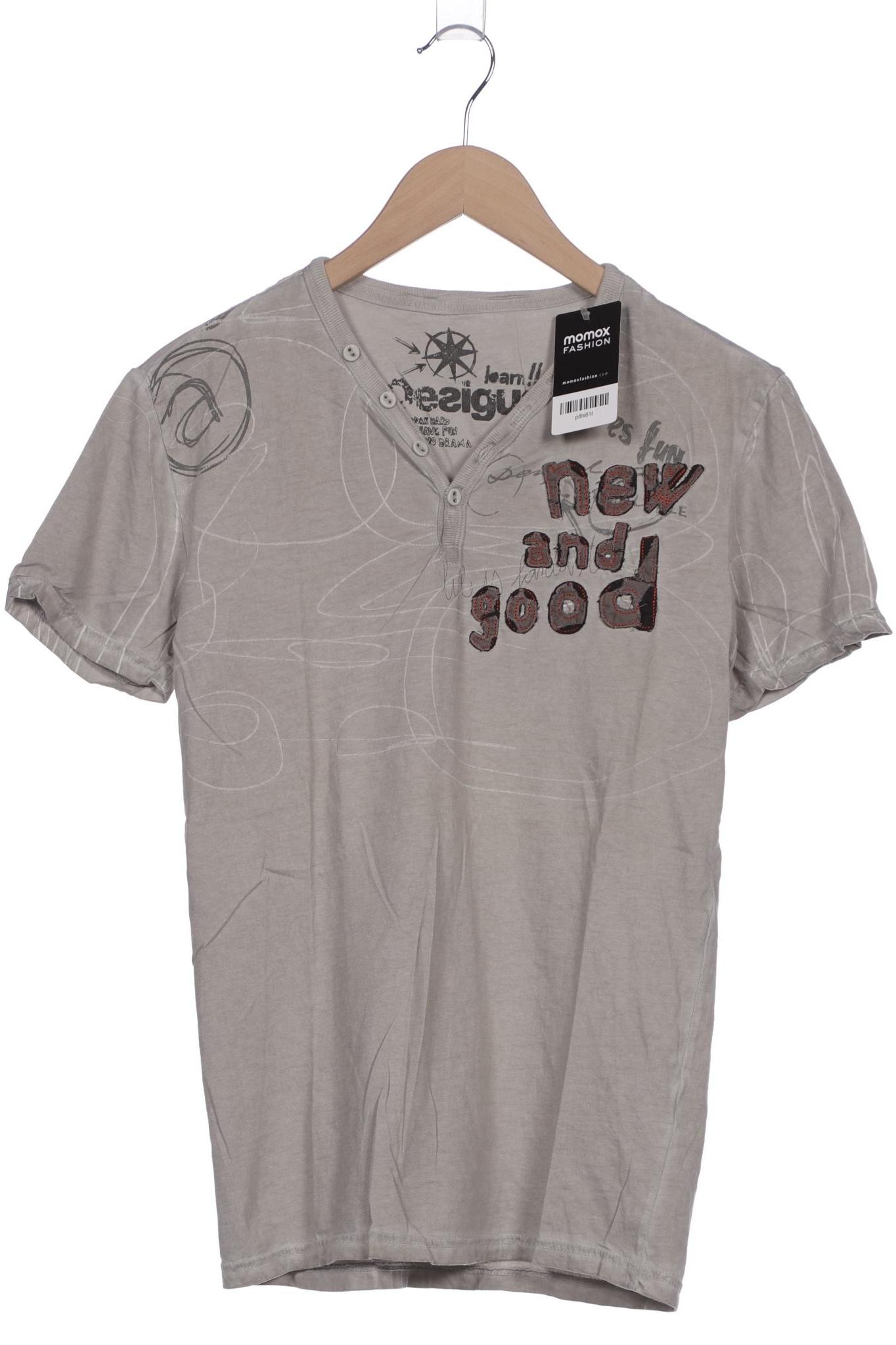 

Desigual Herren T-Shirt, grau, Gr. 46