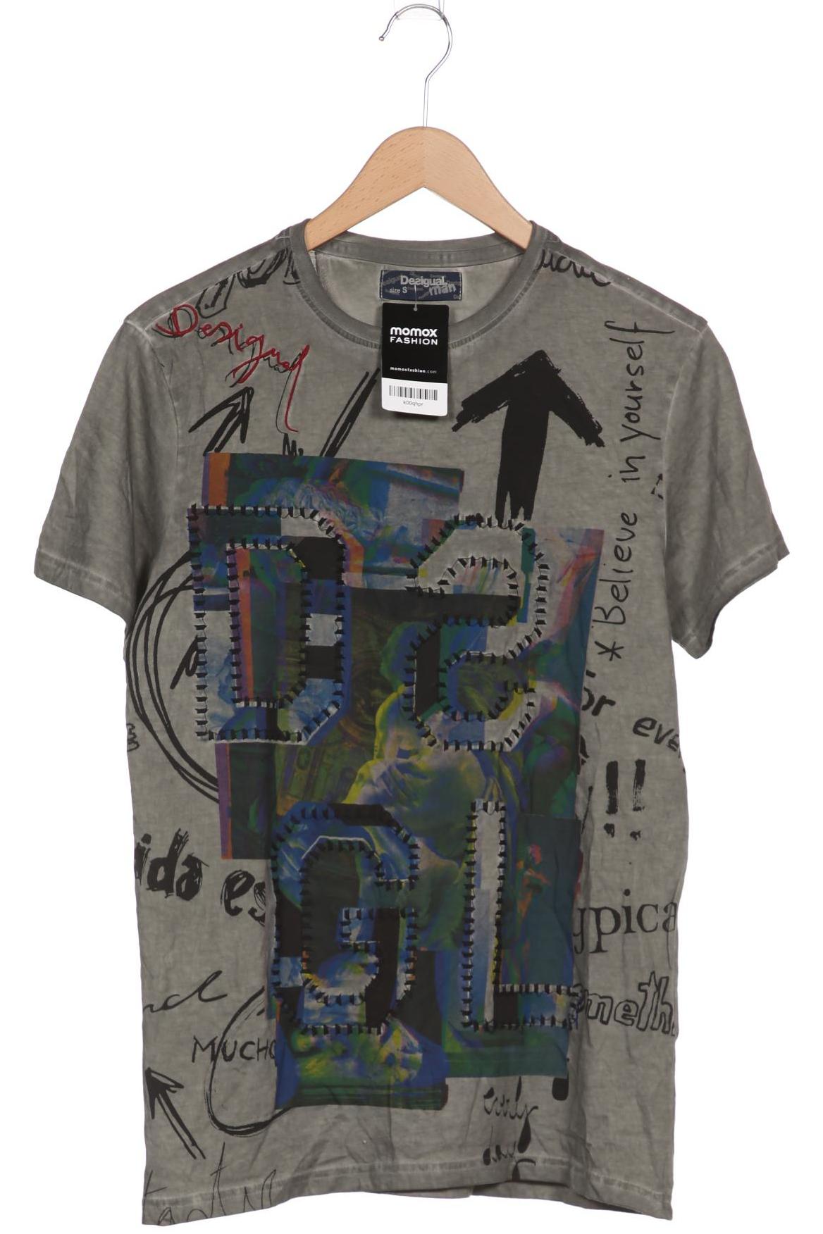 

Desigual Herren T-Shirt, grau, Gr. 46