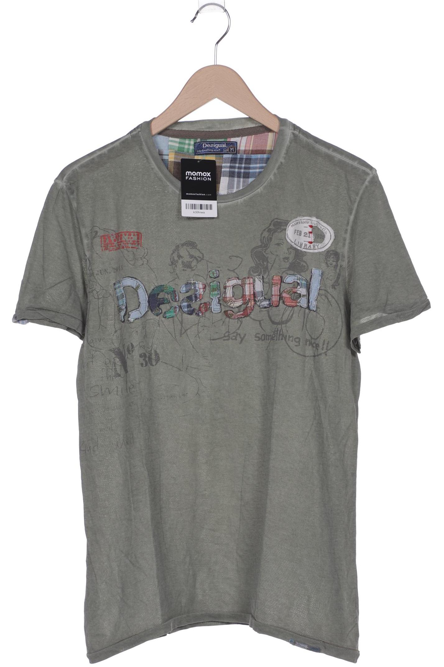 

Desigual Herren T-Shirt, grün, Gr. 48