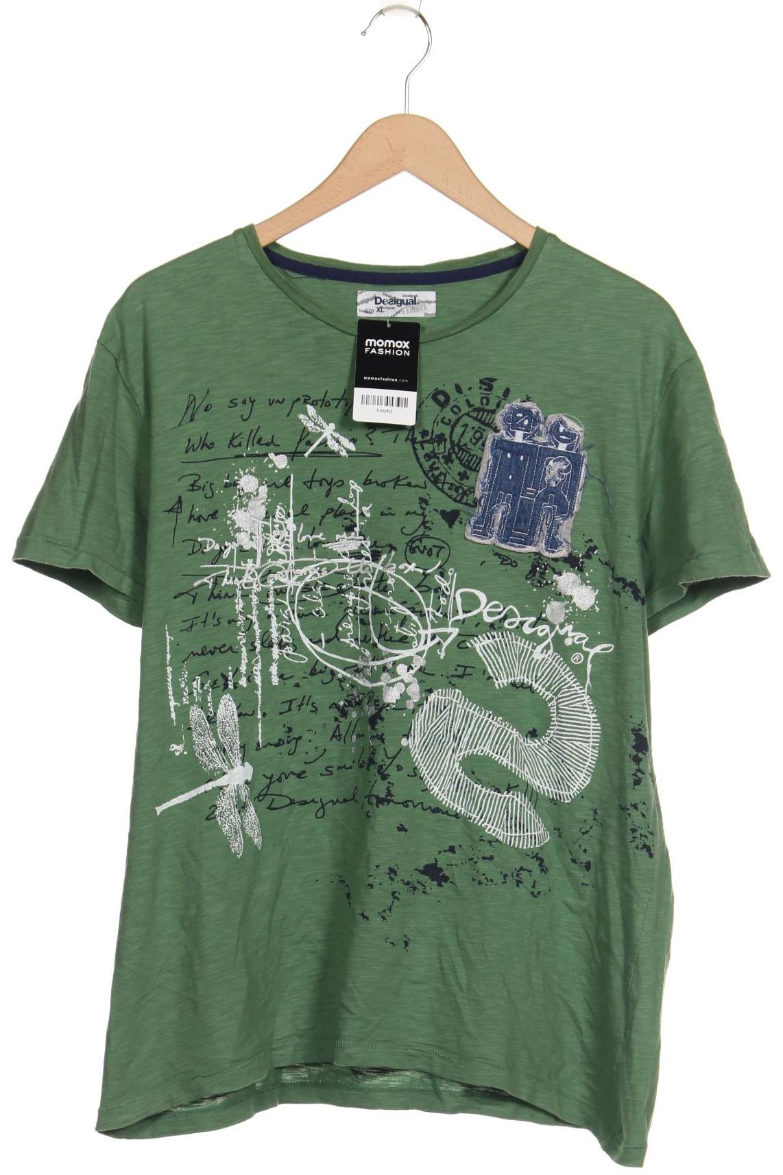 

Desigual Herren T-Shirt, grün, Gr. 54