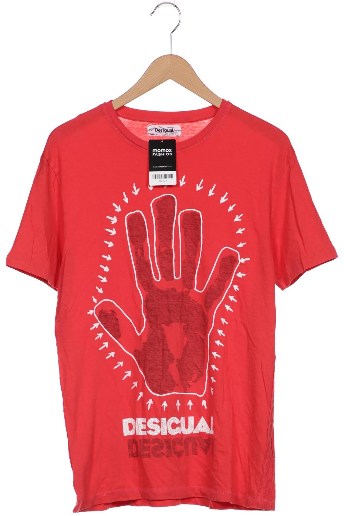 

Desigual Herren T-Shirt, rot, Gr. 52