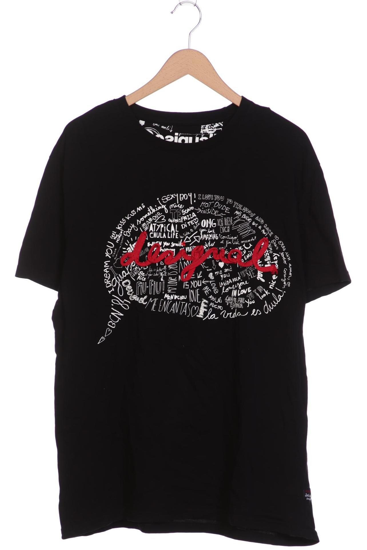 

Desigual Herren T-Shirt, schwarz, Gr. 56
