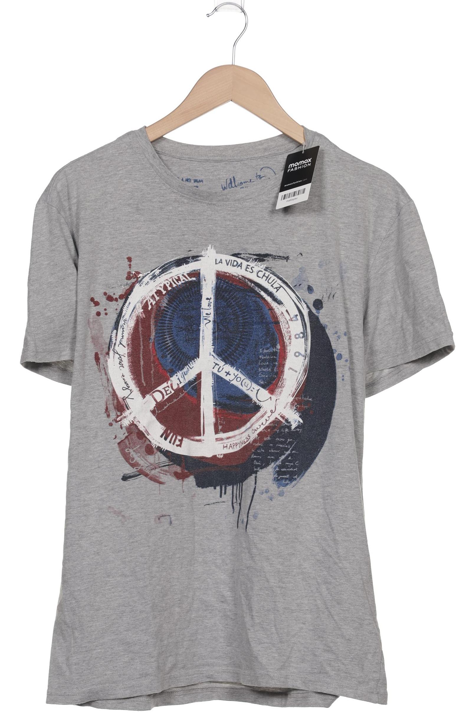 

Desigual Herren T-Shirt, grau, Gr. 54
