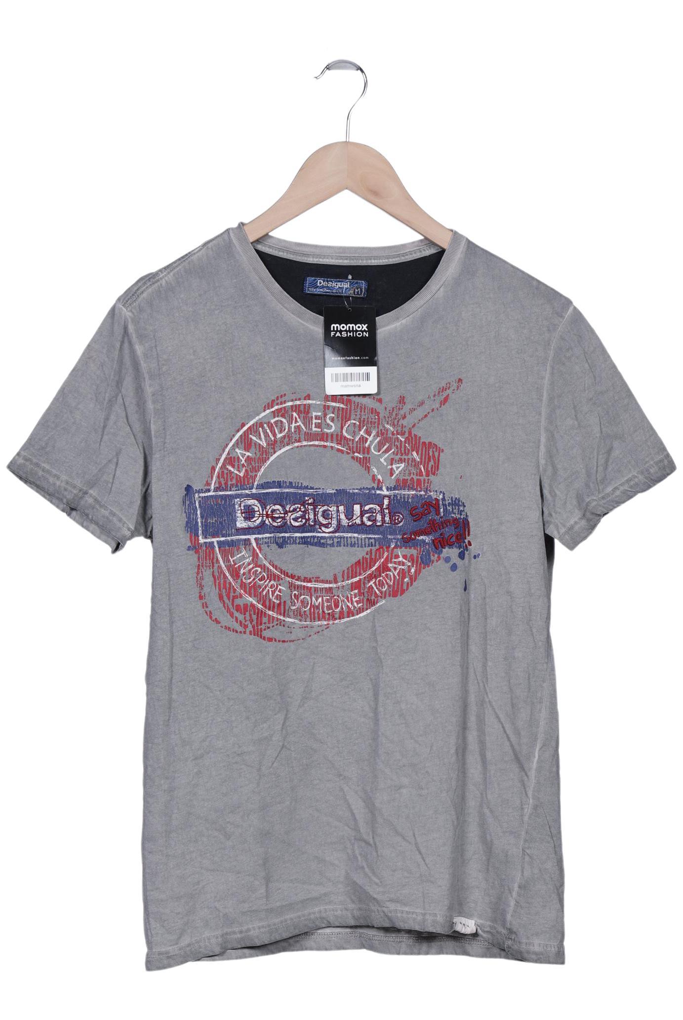 

Desigual Herren T-Shirt, grau, Gr. 48