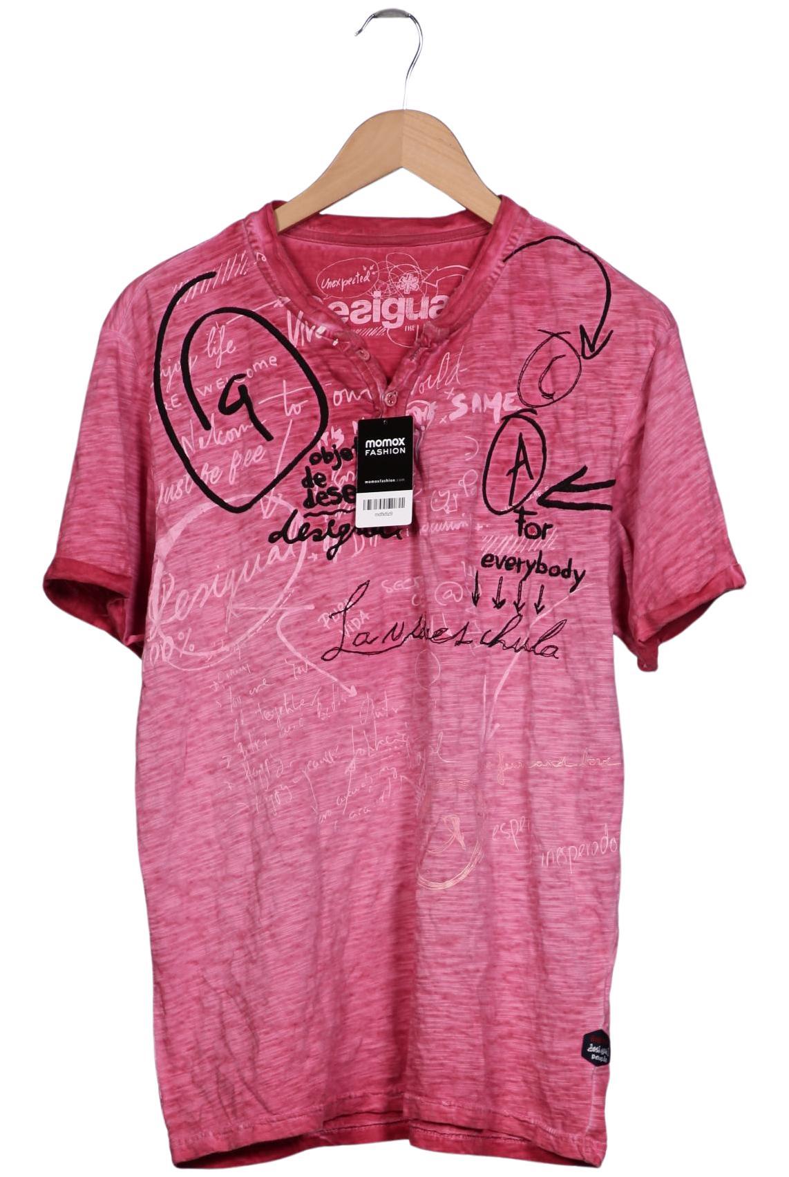 

Desigual Herren T-Shirt, pink, Gr. 52