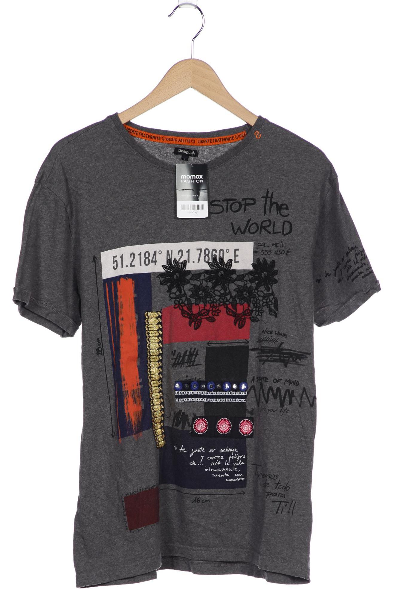 

Desigual Herren T-Shirt, grau