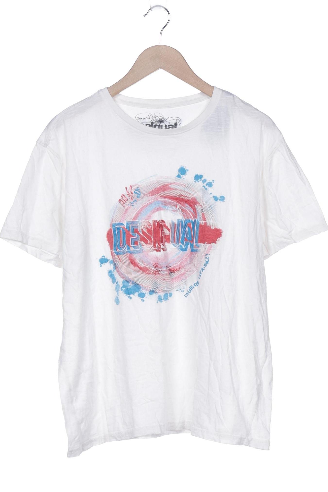 

Desigual Herren T-Shirt, weiß, Gr. 56