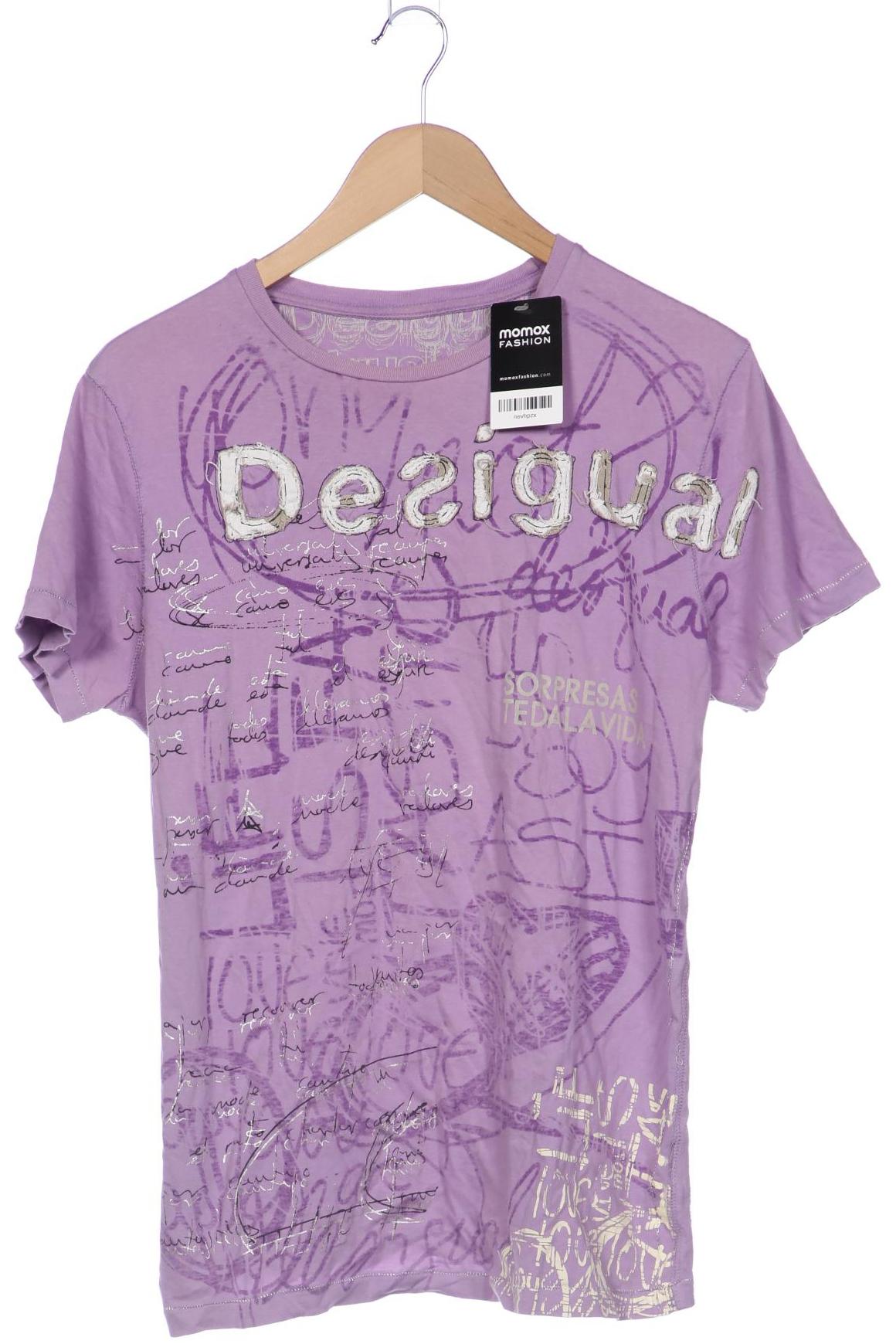 

Desigual Herren T-Shirt, flieder, Gr. 52