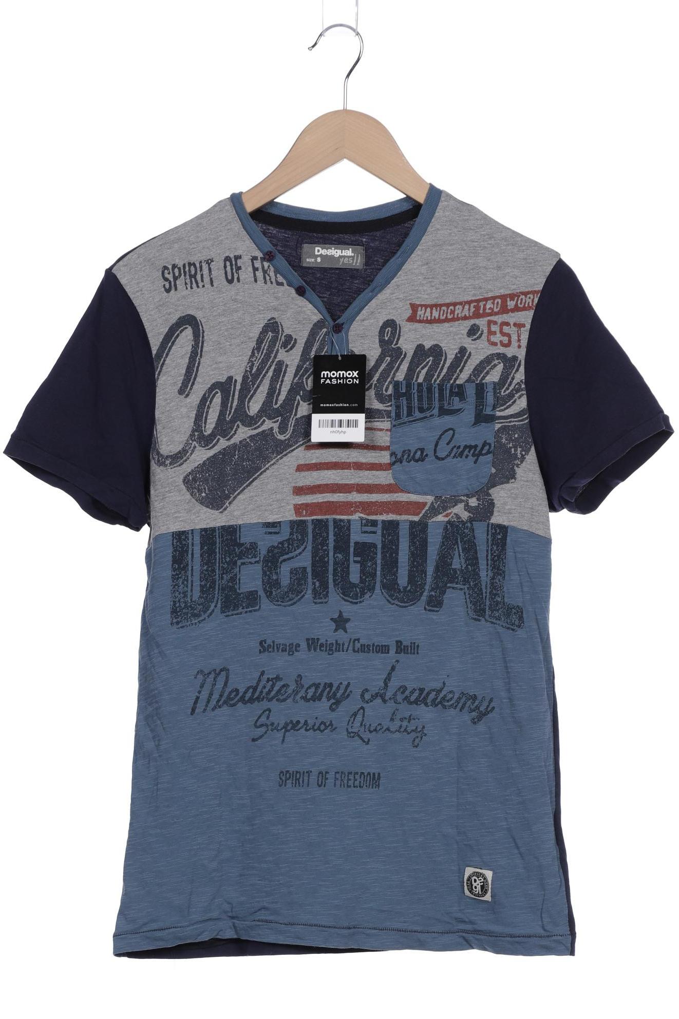 

Desigual Herren T-Shirt, marineblau, Gr. 46