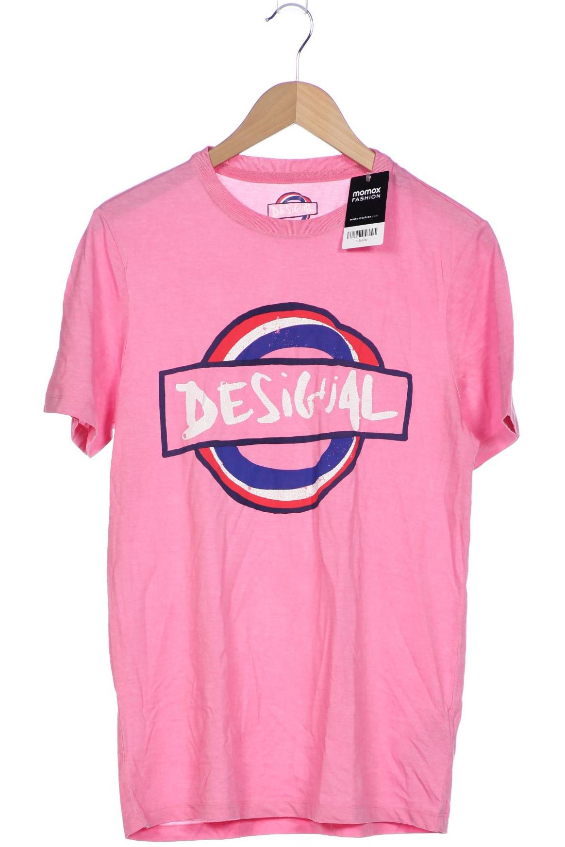 

Desigual Herren T-Shirt, pink, Gr. 48