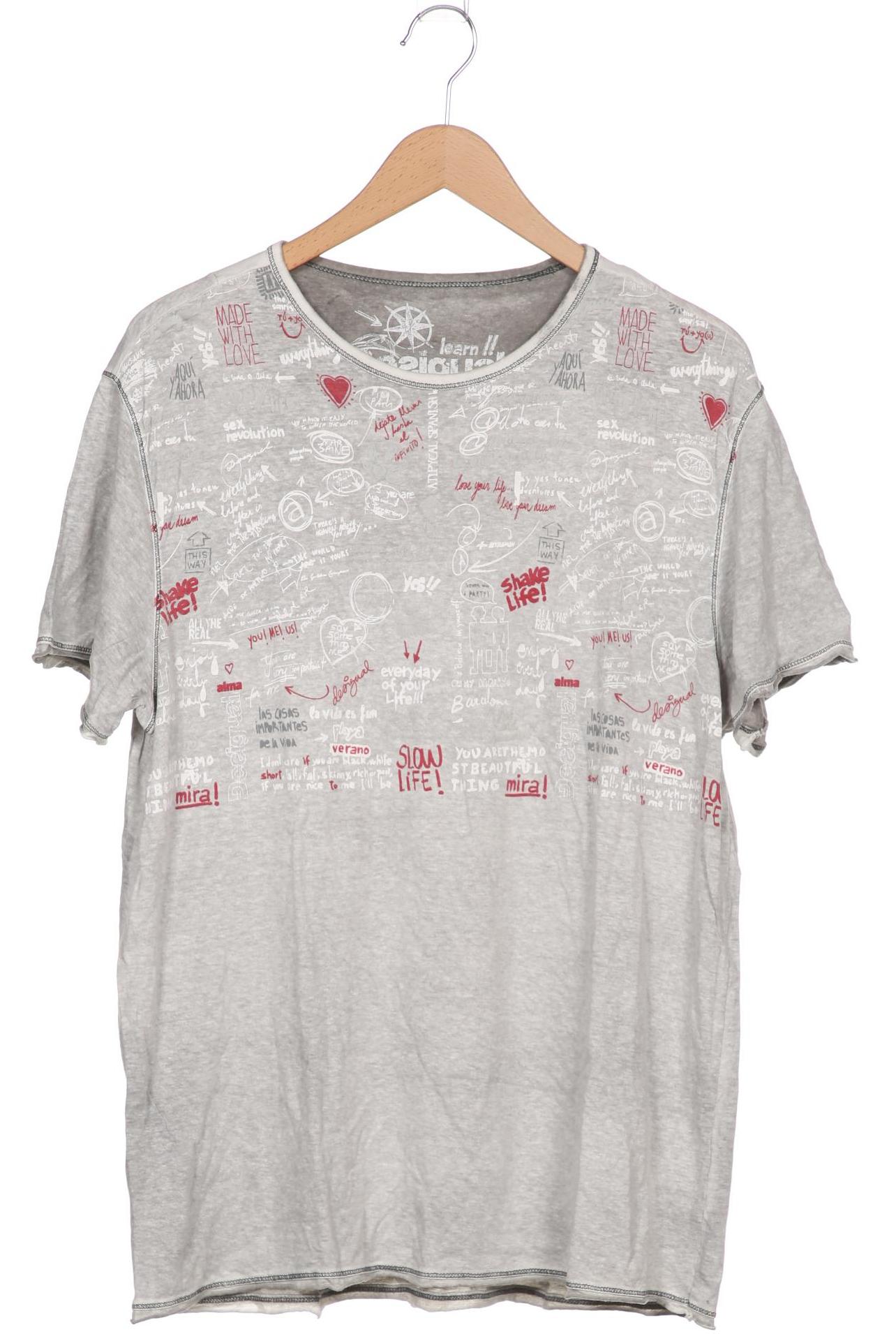 

Desigual Herren T-Shirt, grau, Gr. 54