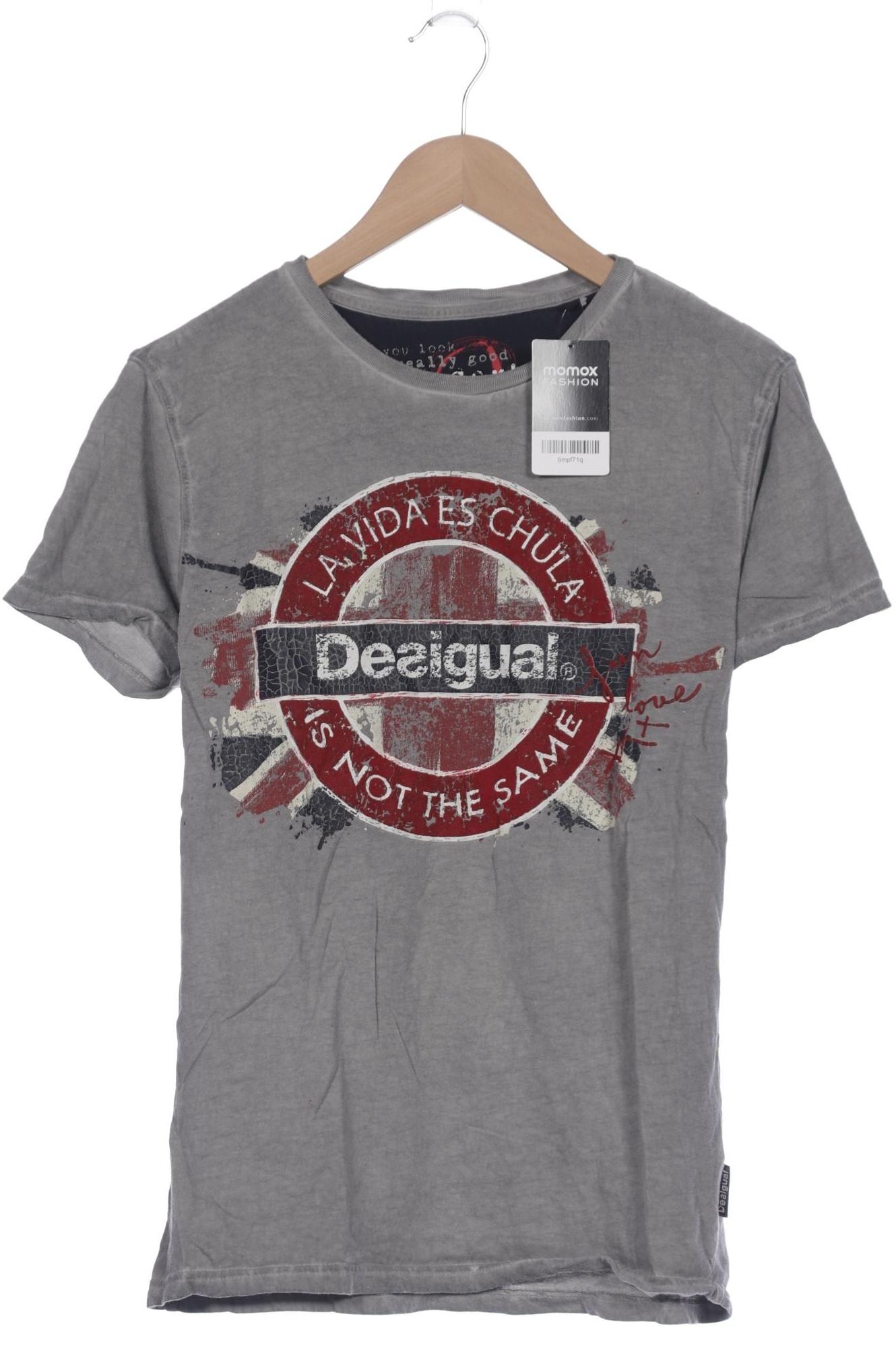 

Desigual Herren T-Shirt, grau, Gr. 48