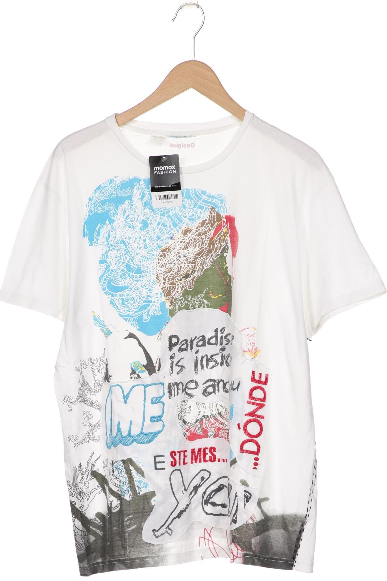 

Desigual Herren T-Shirt, weiß