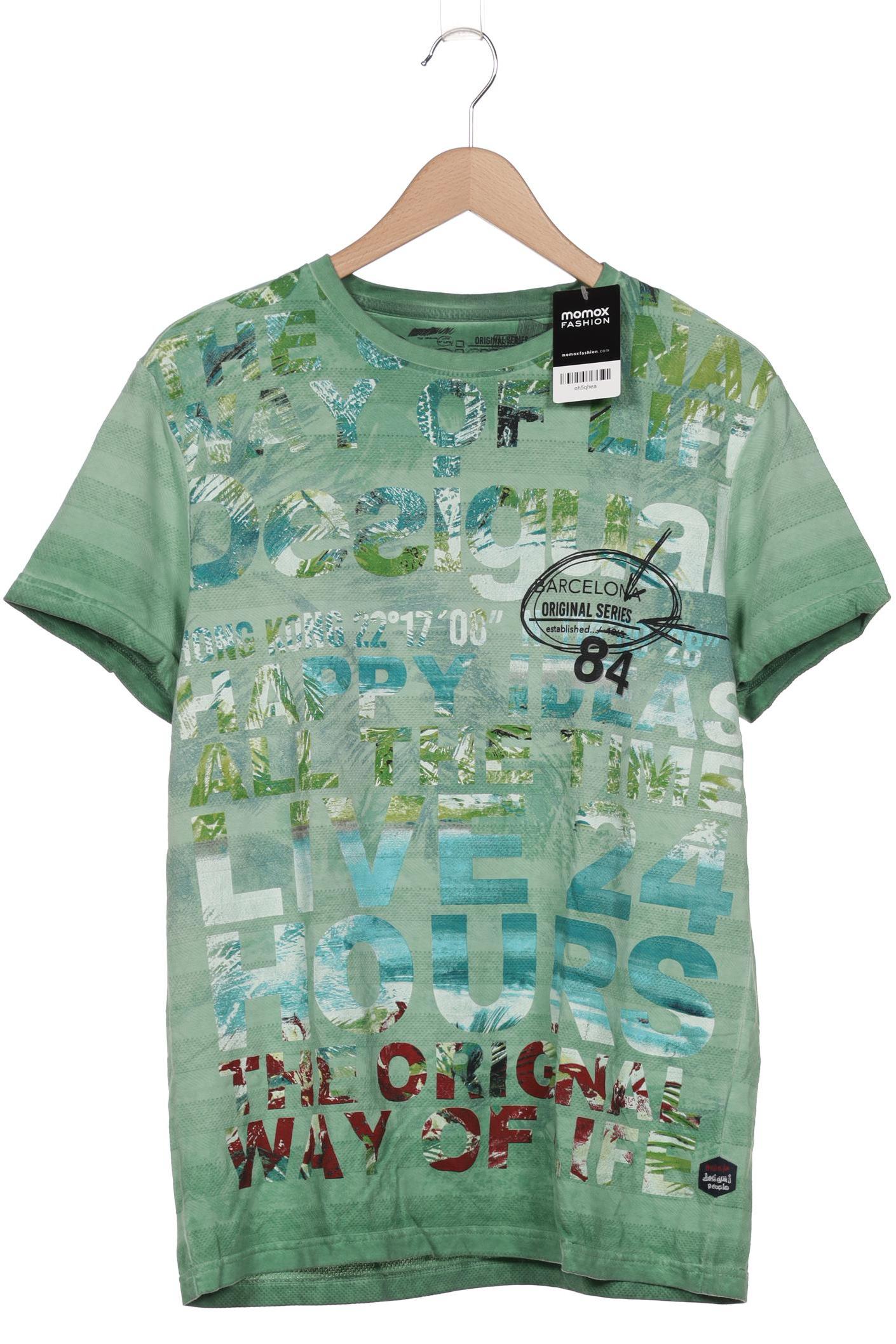 

Desigual Herren T-Shirt, türkis, Gr. 52