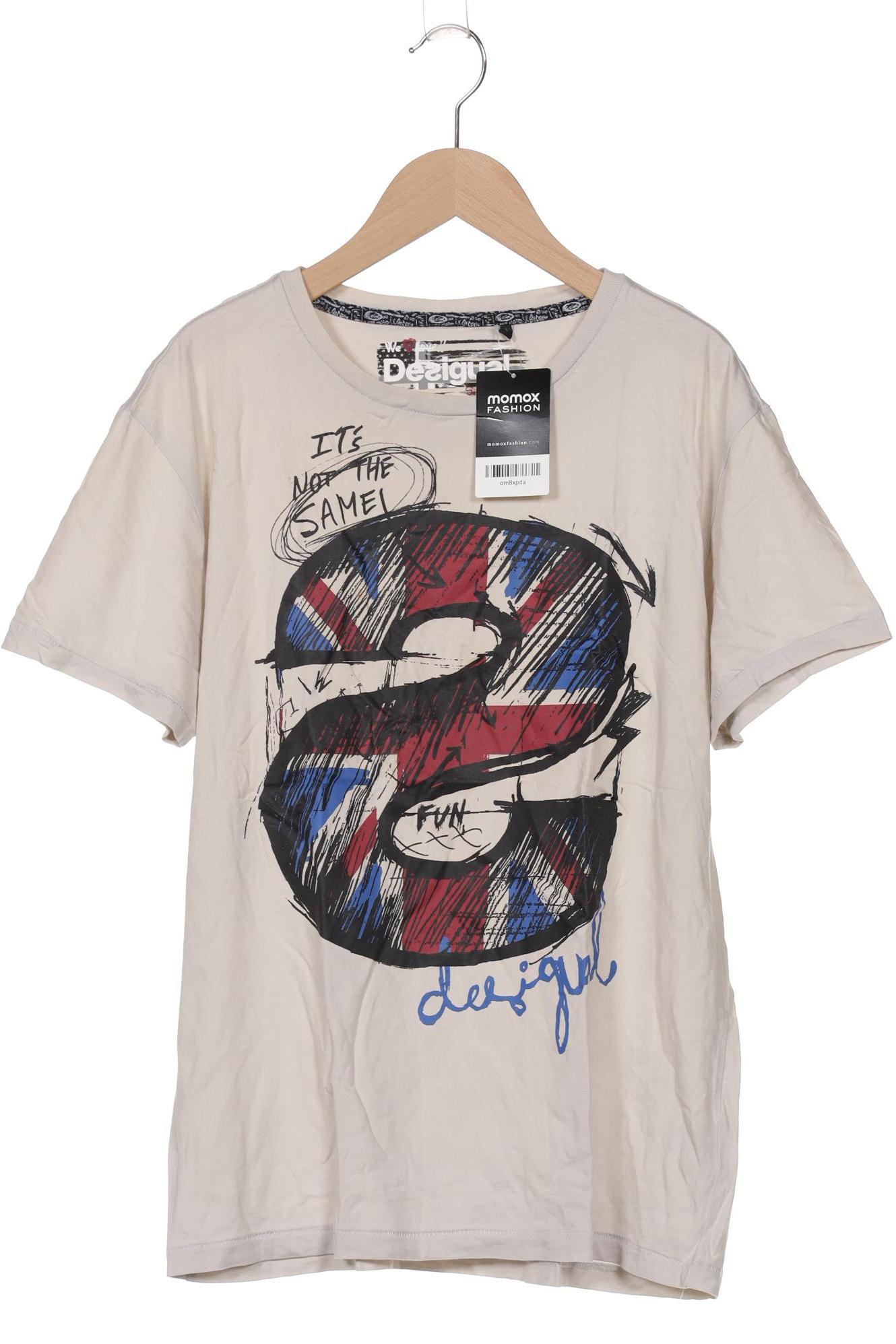 

Desigual Herren T-Shirt, beige, Gr. 52