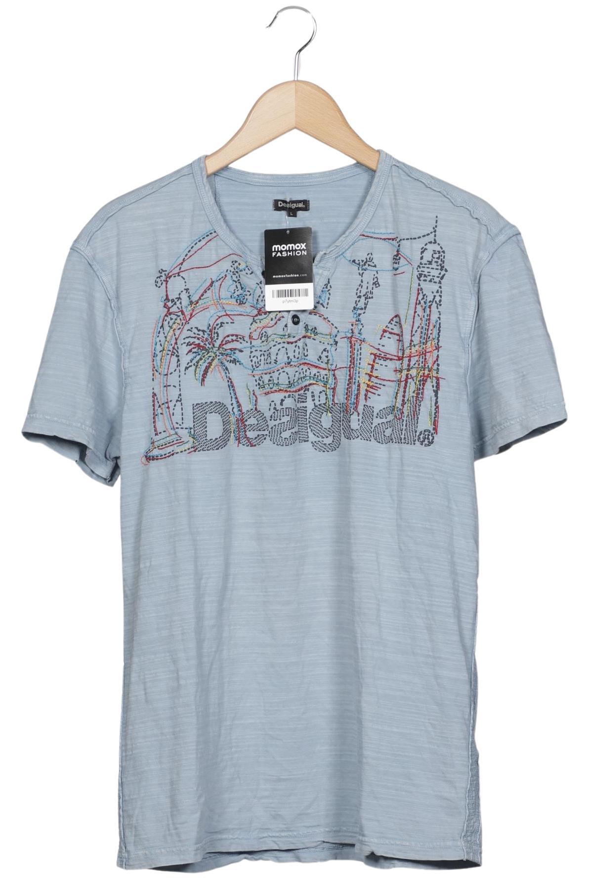 

Desigual Herren T-Shirt, hellblau, Gr. 52