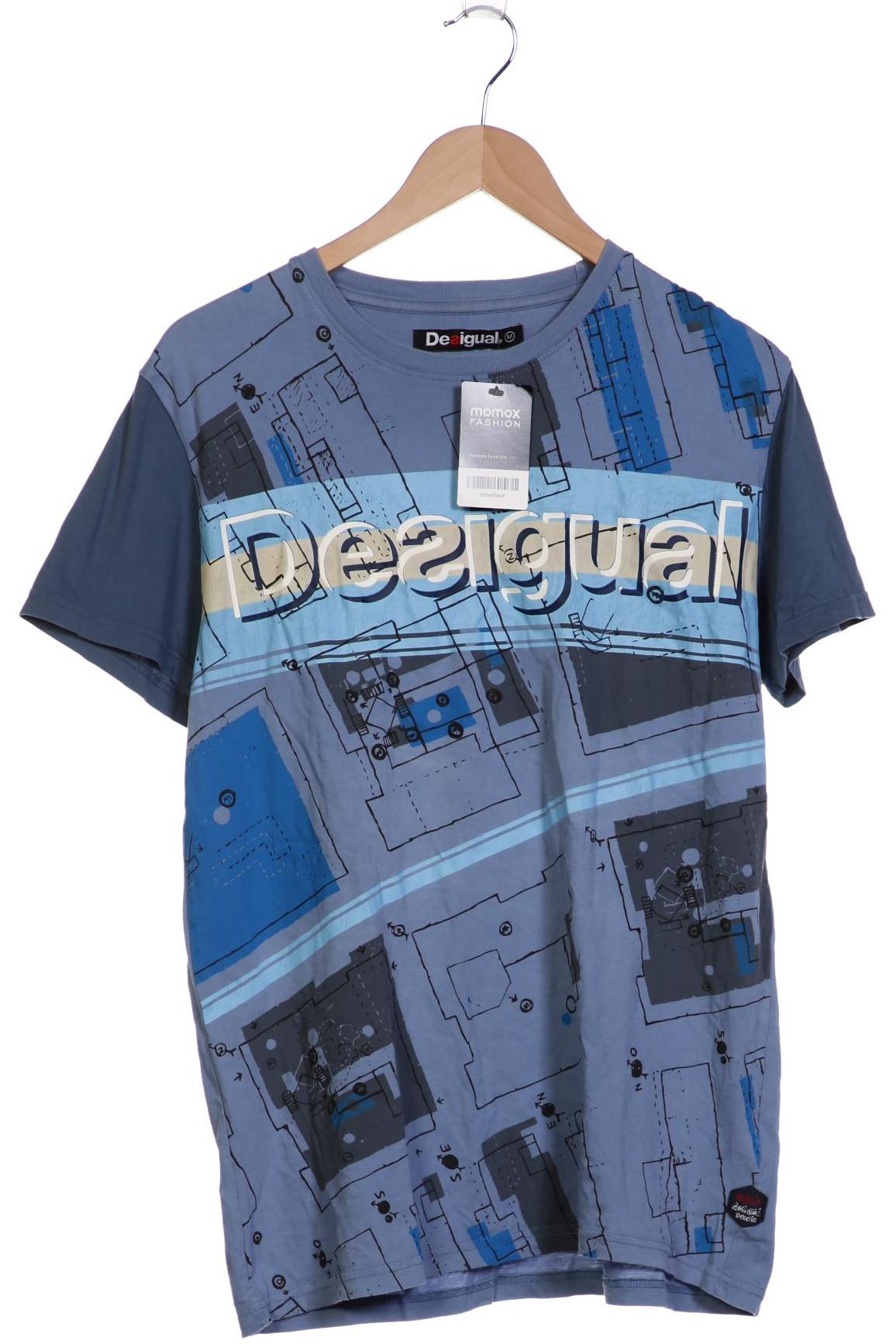 

Desigual Herren T-Shirt, blau, Gr. 48