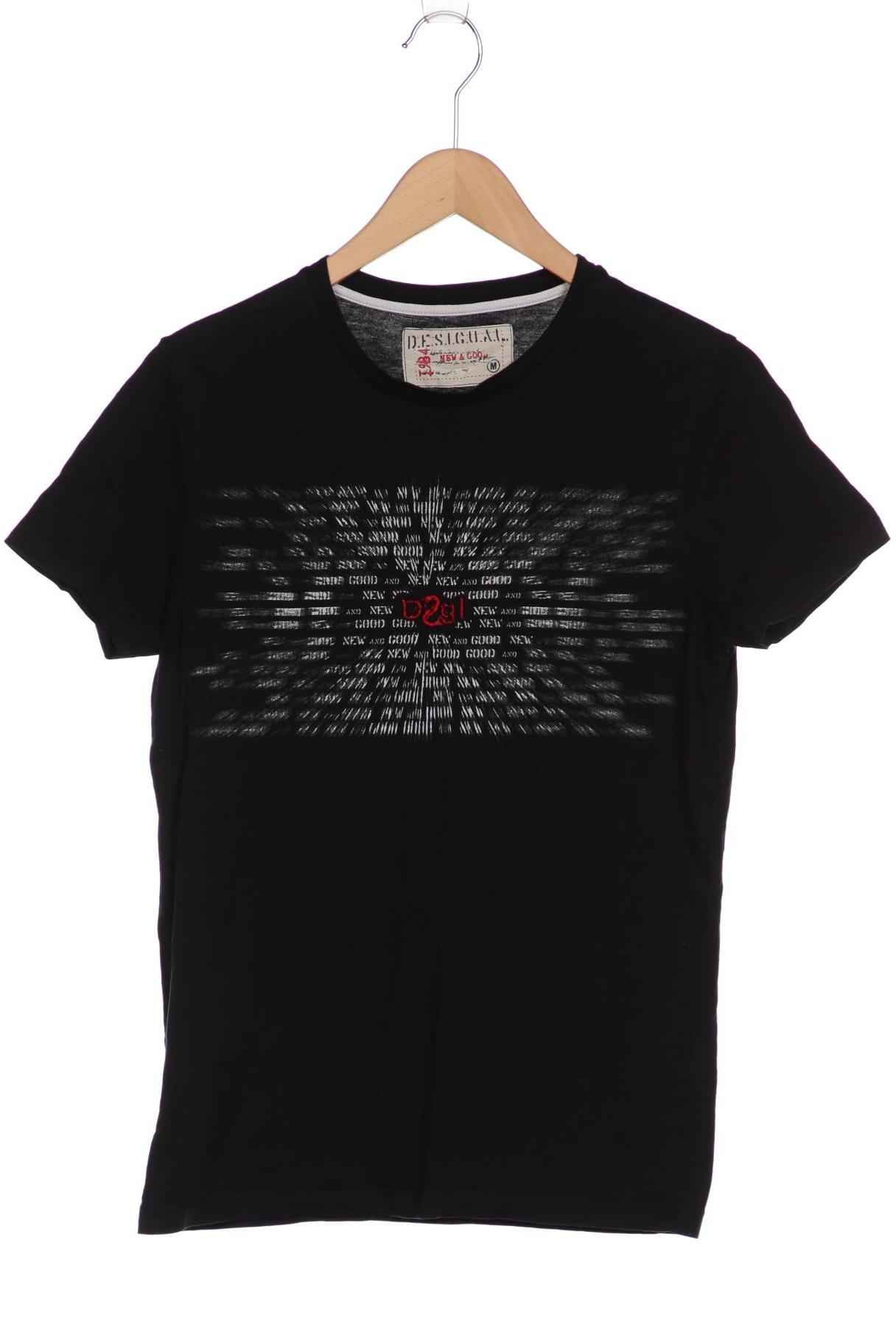 

Desigual Herren T-Shirt, schwarz