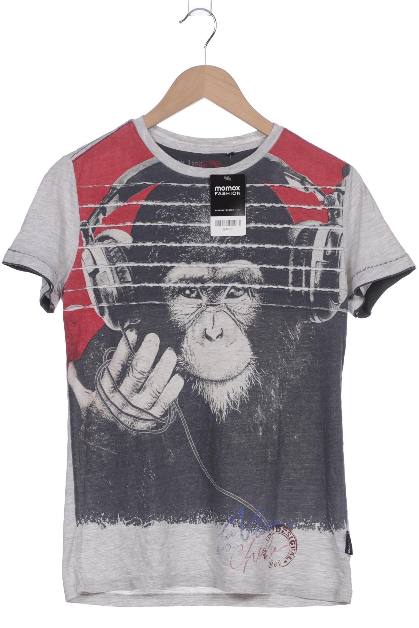 

Desigual Herren T-Shirt, grau, Gr. 46