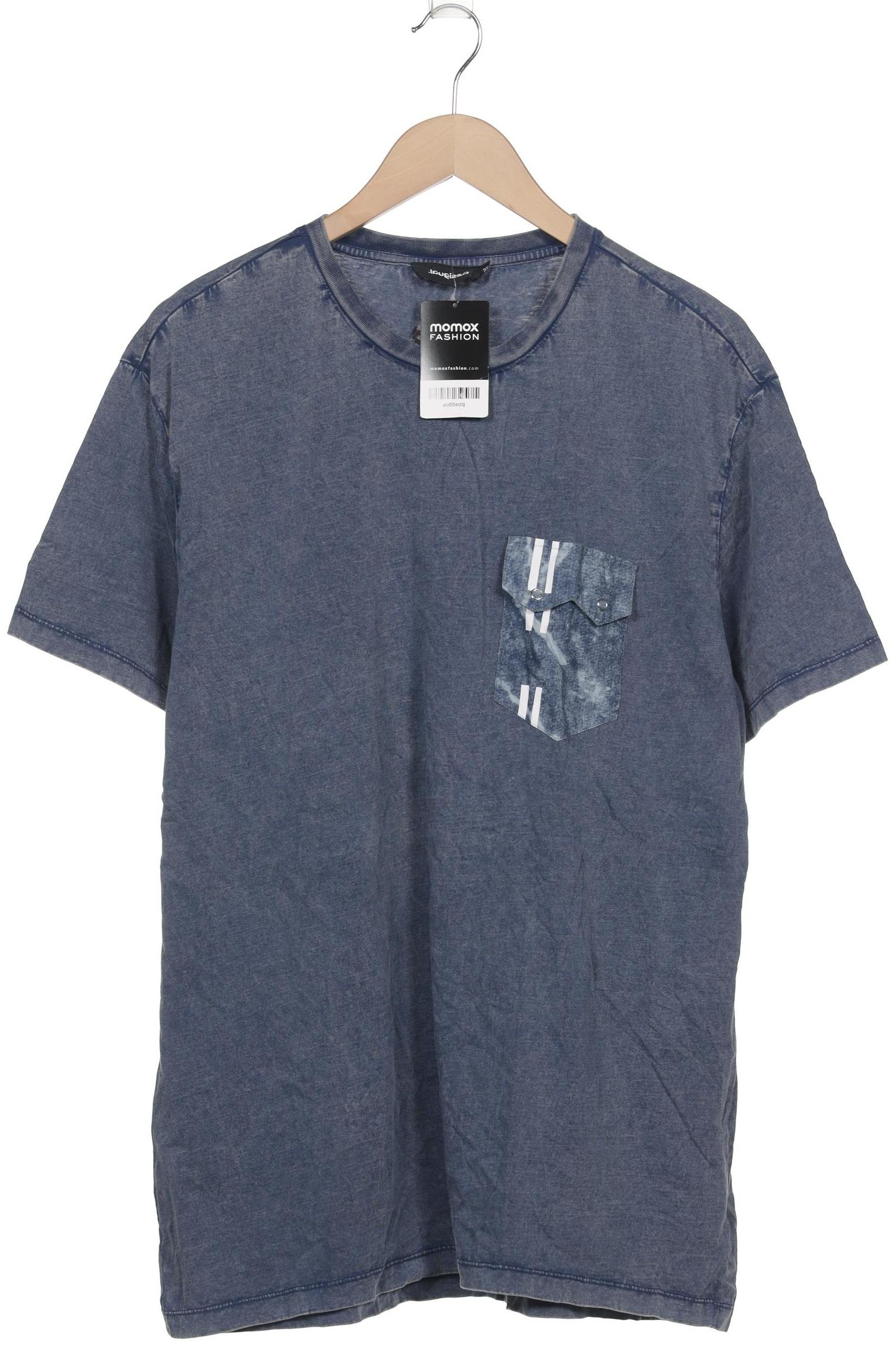 

Desigual Herren T-Shirt, marineblau, Gr. 56