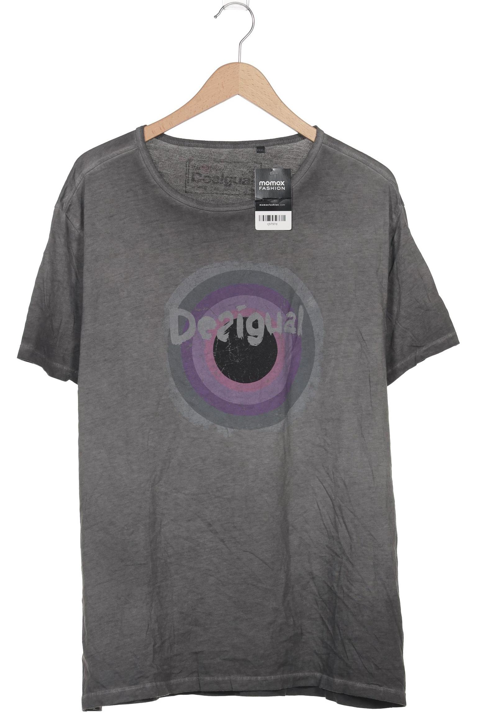 

Desigual Herren T-Shirt, grau, Gr. 58