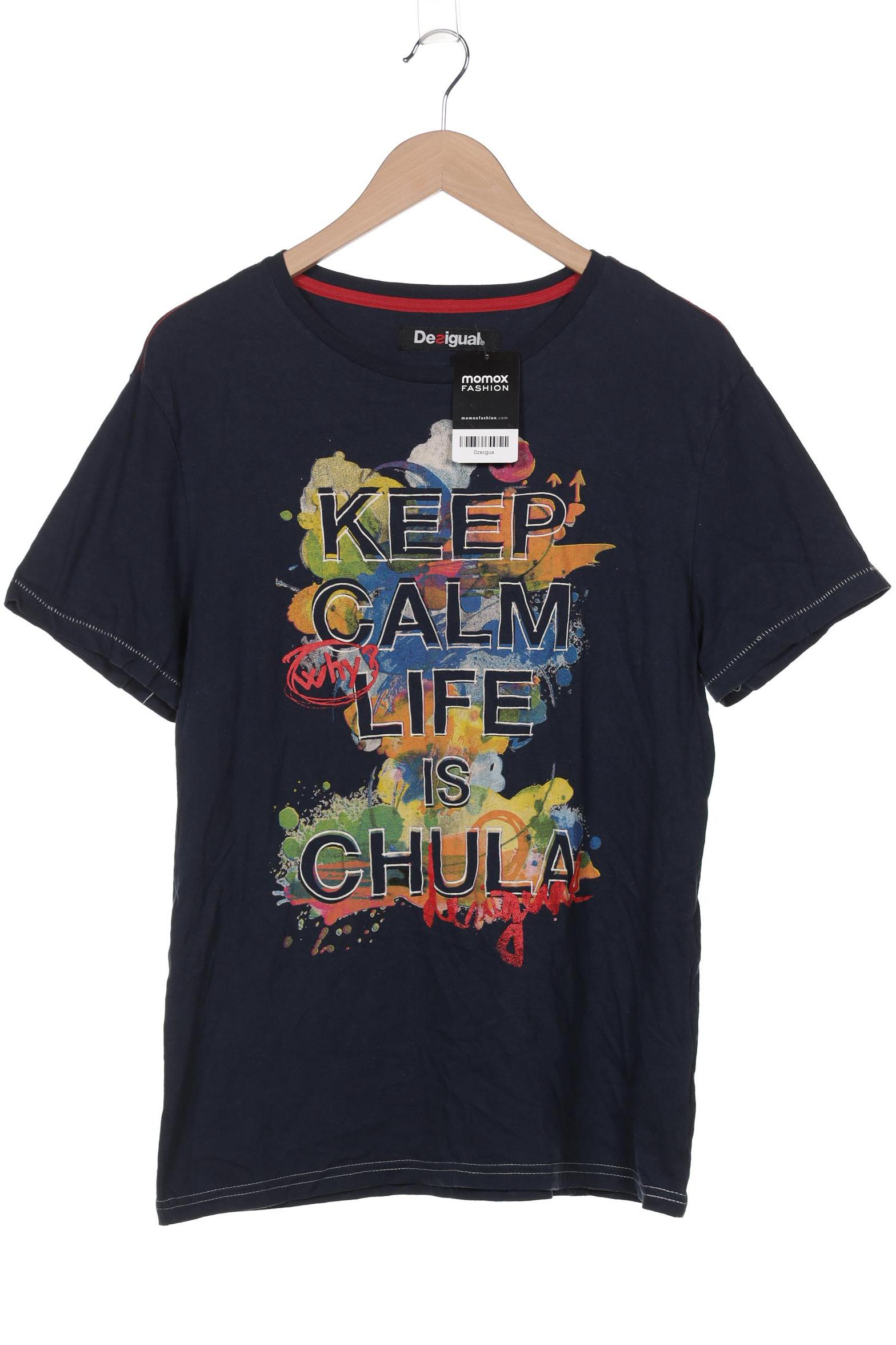 

Desigual Herren T-Shirt, marineblau, Gr. 52