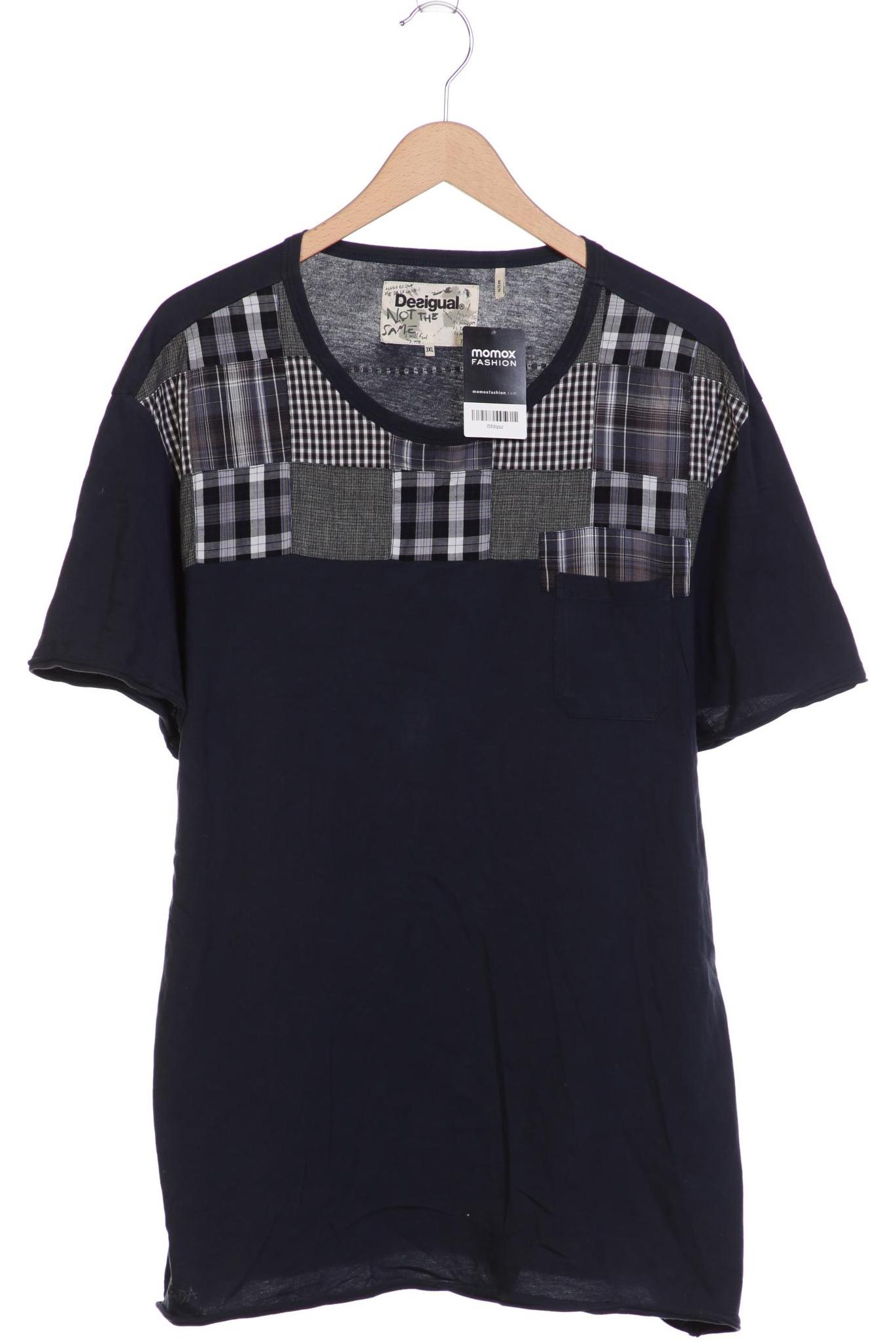 

Desigual Herren T-Shirt, blau, Gr. 58