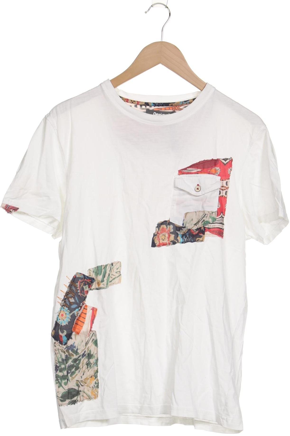 

Desigual Herren T-Shirt, weiß, Gr. 52