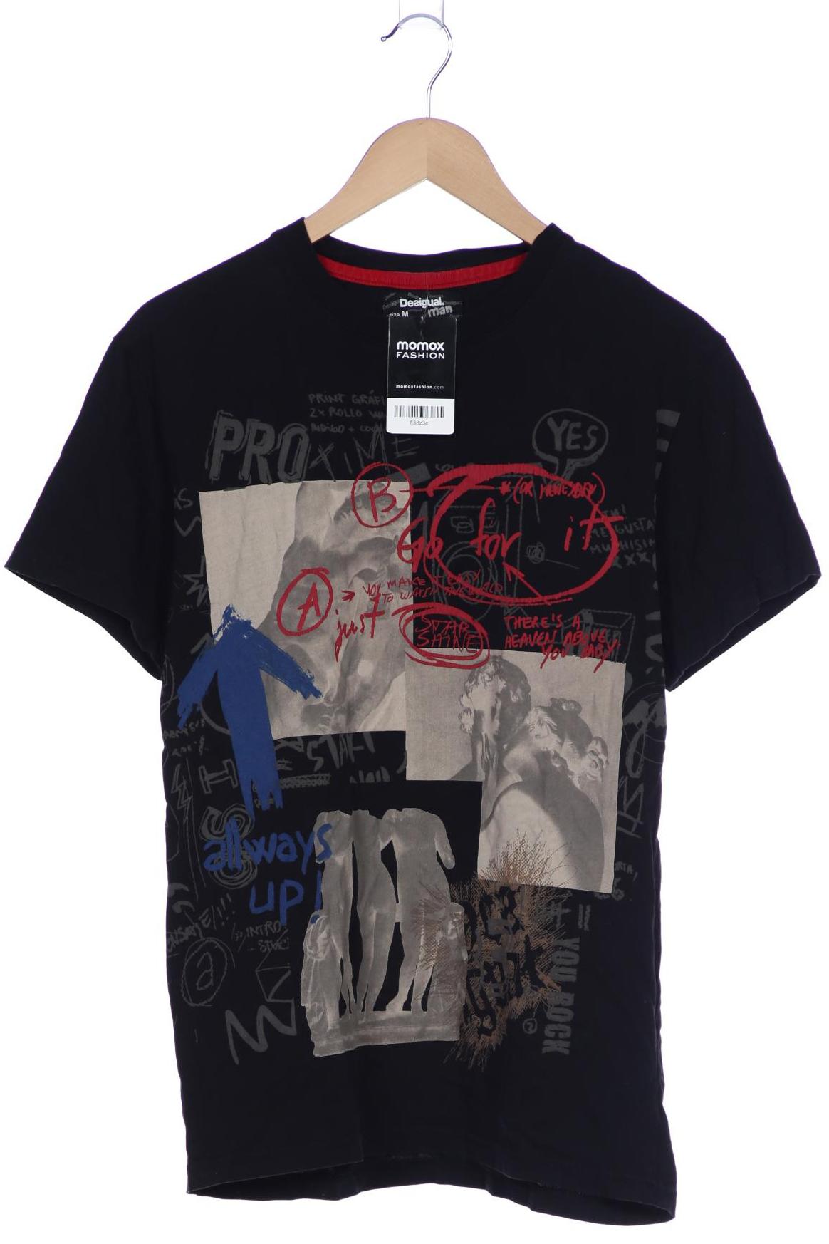 

Desigual Herren T-Shirt, schwarz, Gr. 48