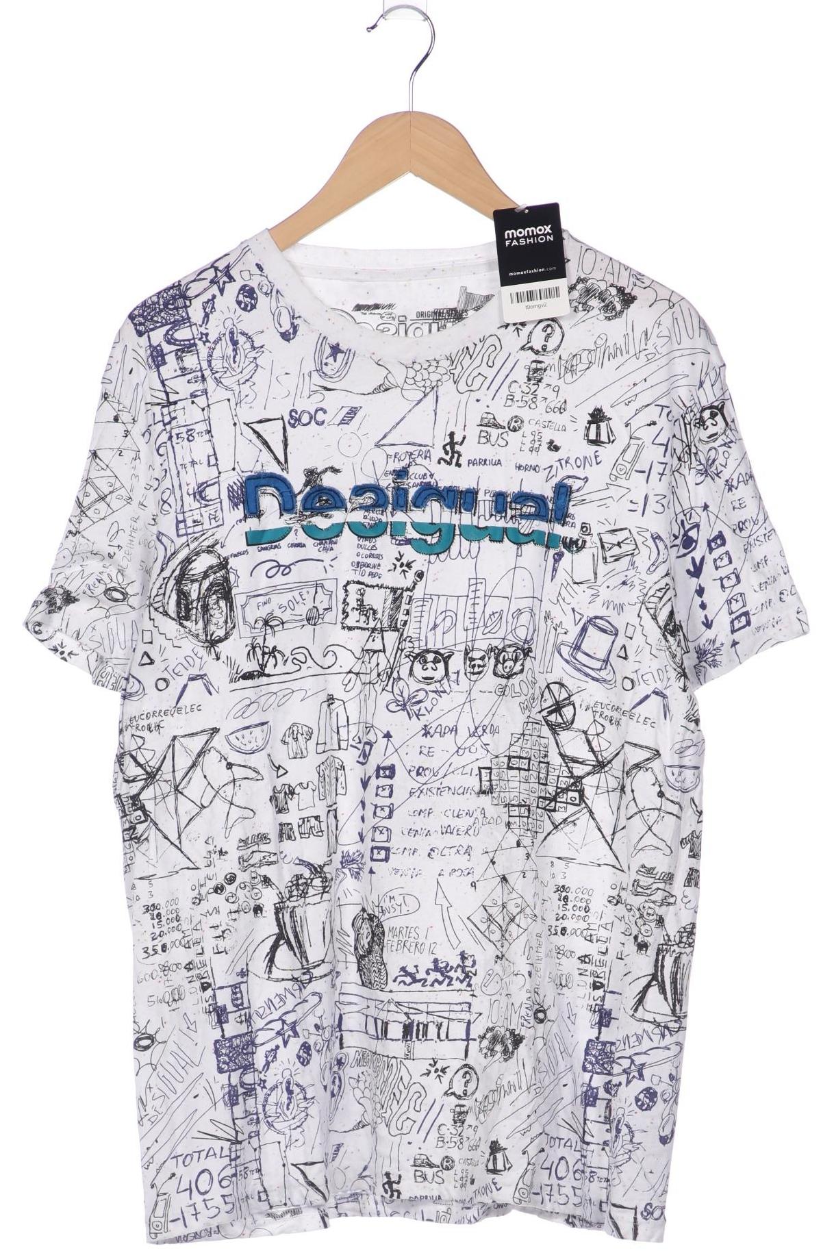 

Desigual Herren T-Shirt, weiß, Gr. 56