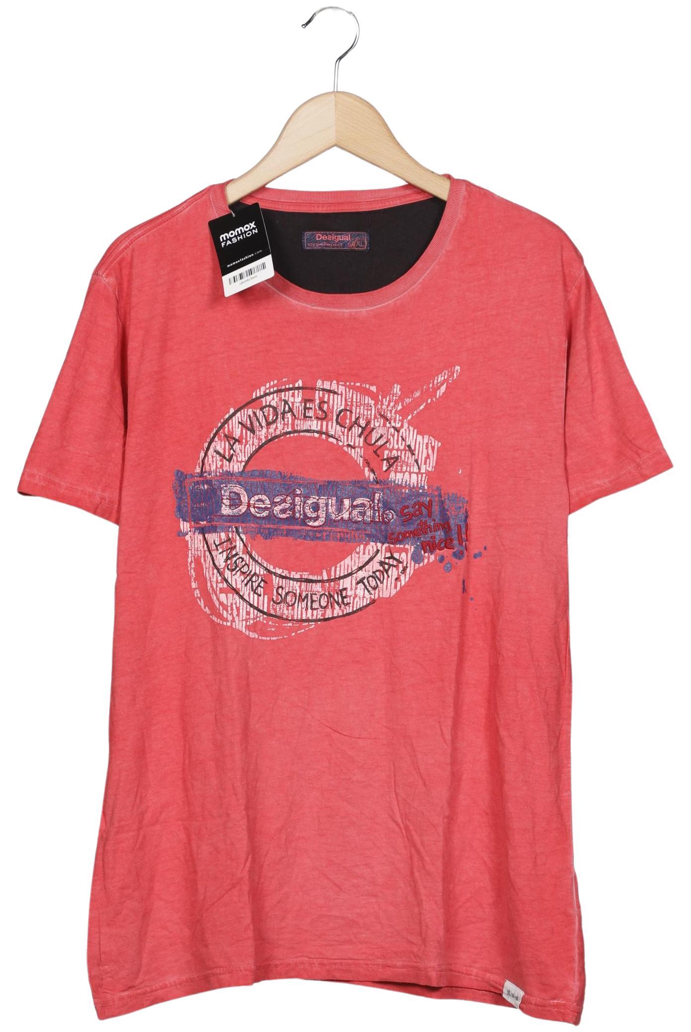 Thumbnail - Desigual Herren T-Shirt, rot, Gr. 54
