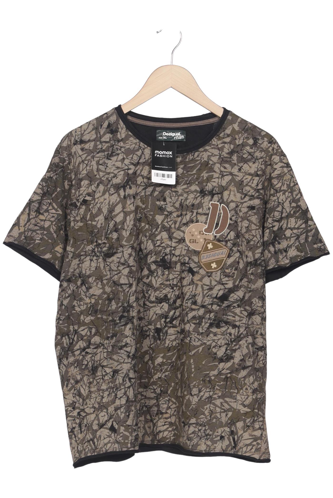 

Desigual Herren T-Shirt, grün, Gr. 54