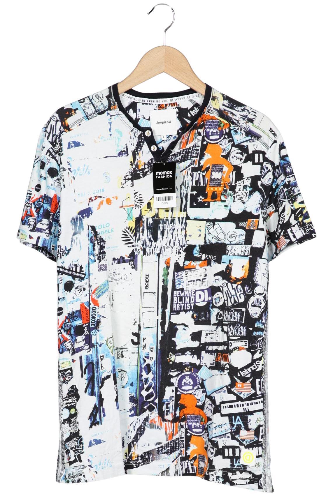 Thumbnail - Desigual Herren T-Shirt, mehrfarbig, Gr. 52