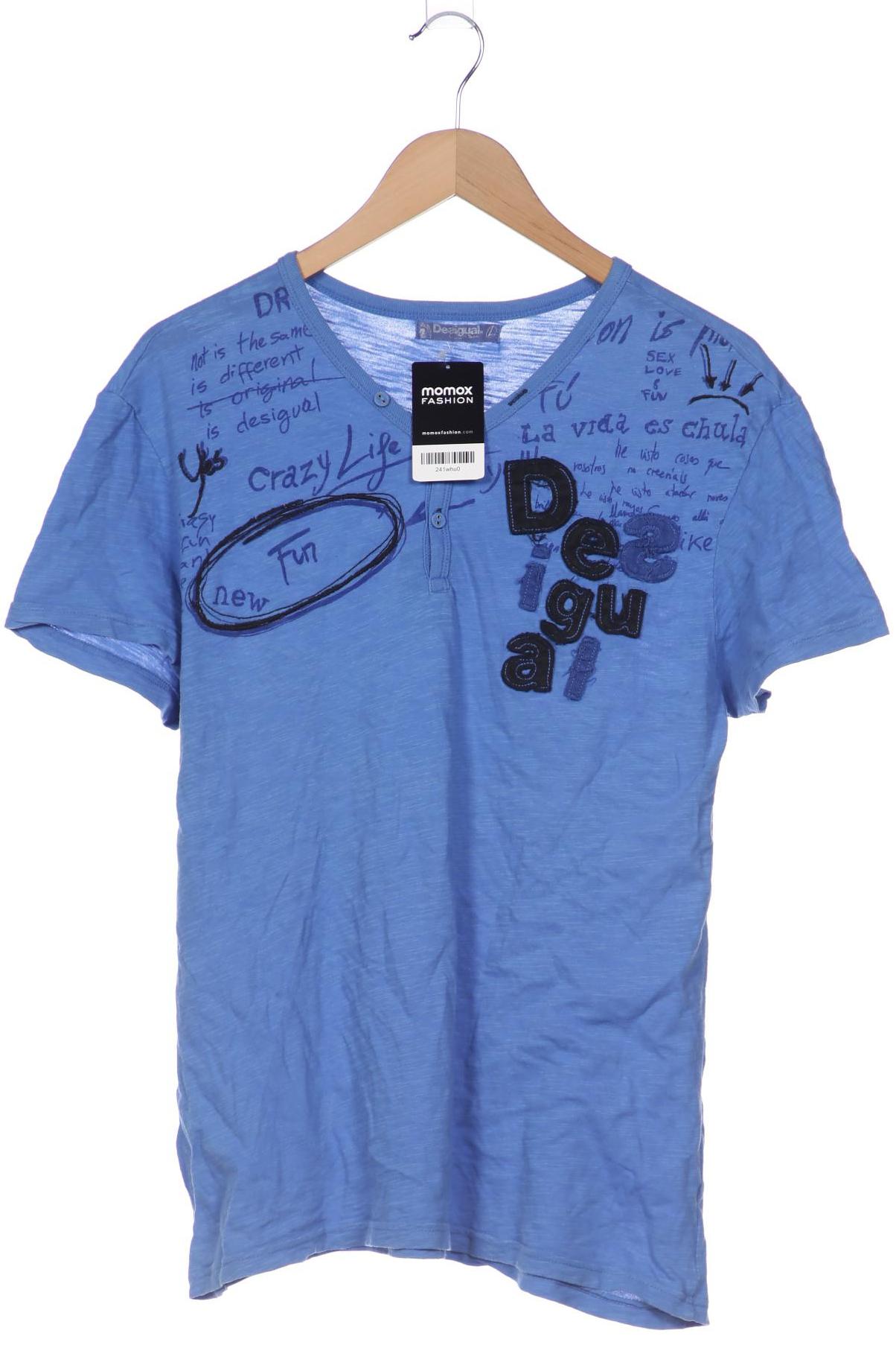 

Desigual Herren T-Shirt, blau, Gr. 52