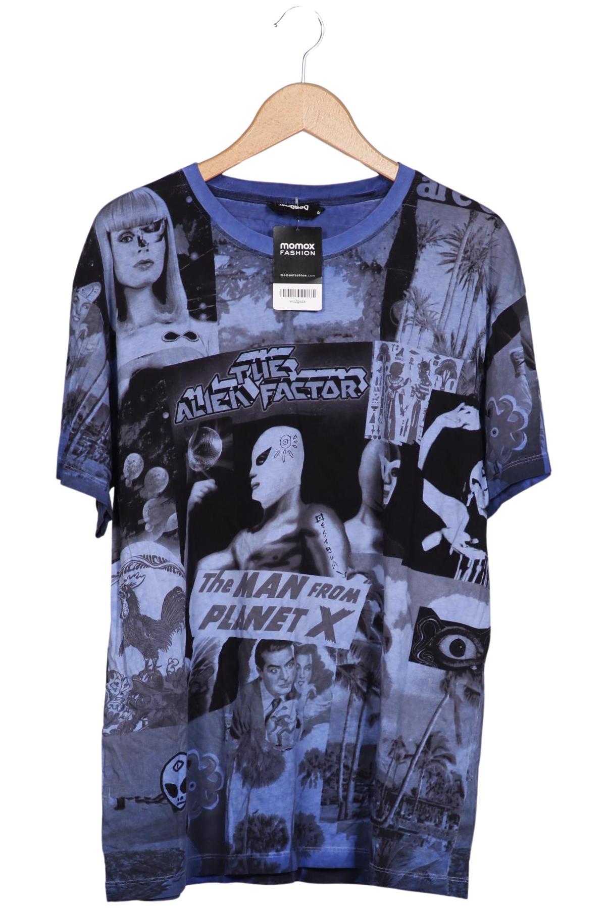 

Desigual Herren T-Shirt, blau, Gr. 48