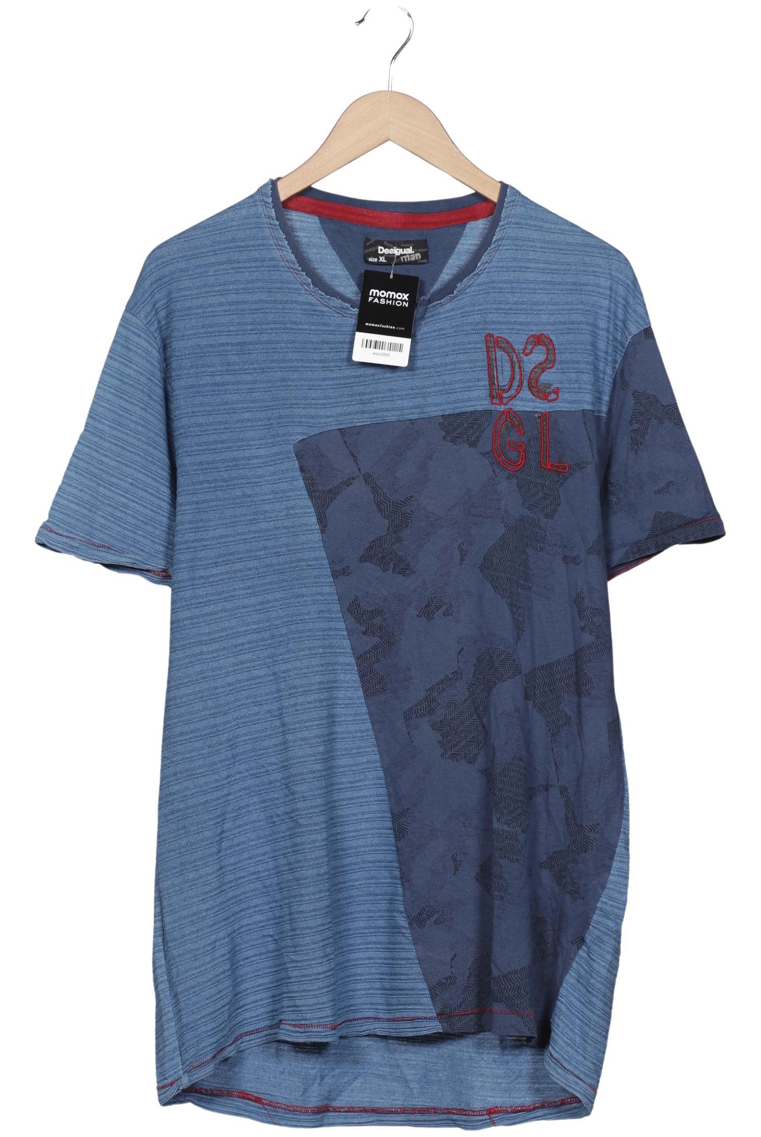 Thumbnail - Desigual Herren T-Shirt, blau, Gr. 54