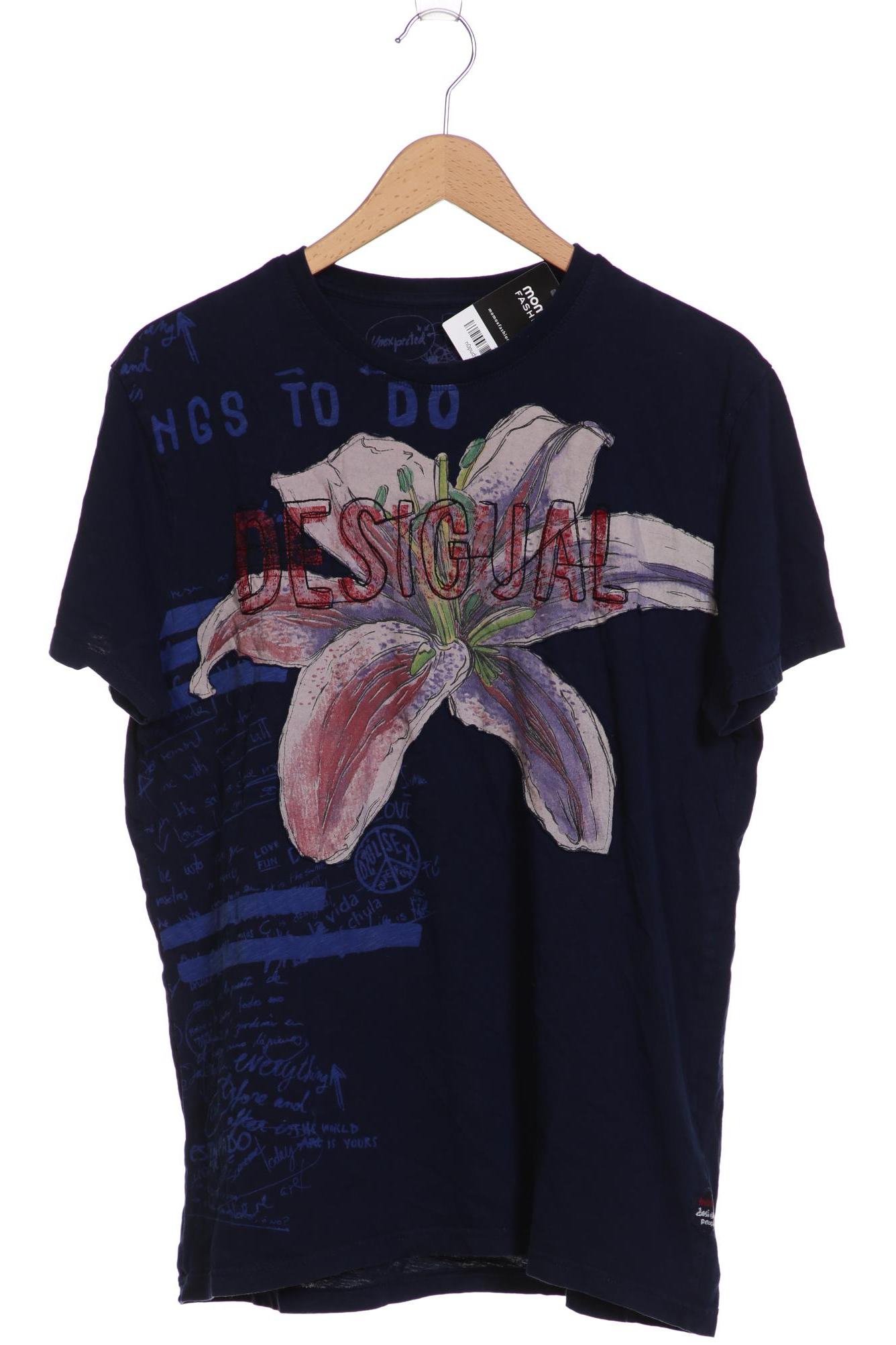

Desigual Herren T-Shirt, marineblau