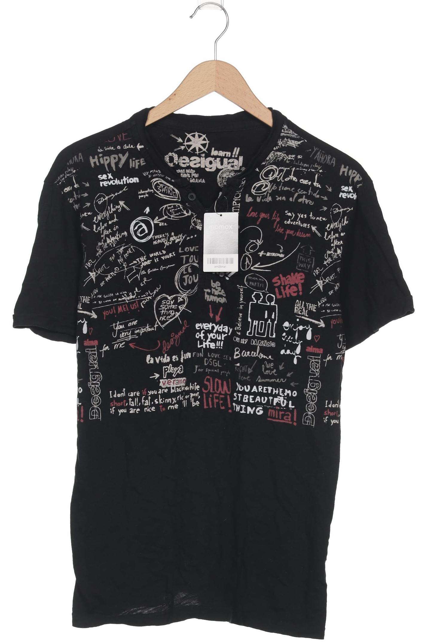 

Desigual Herren T-Shirt, schwarz, Gr. 52
