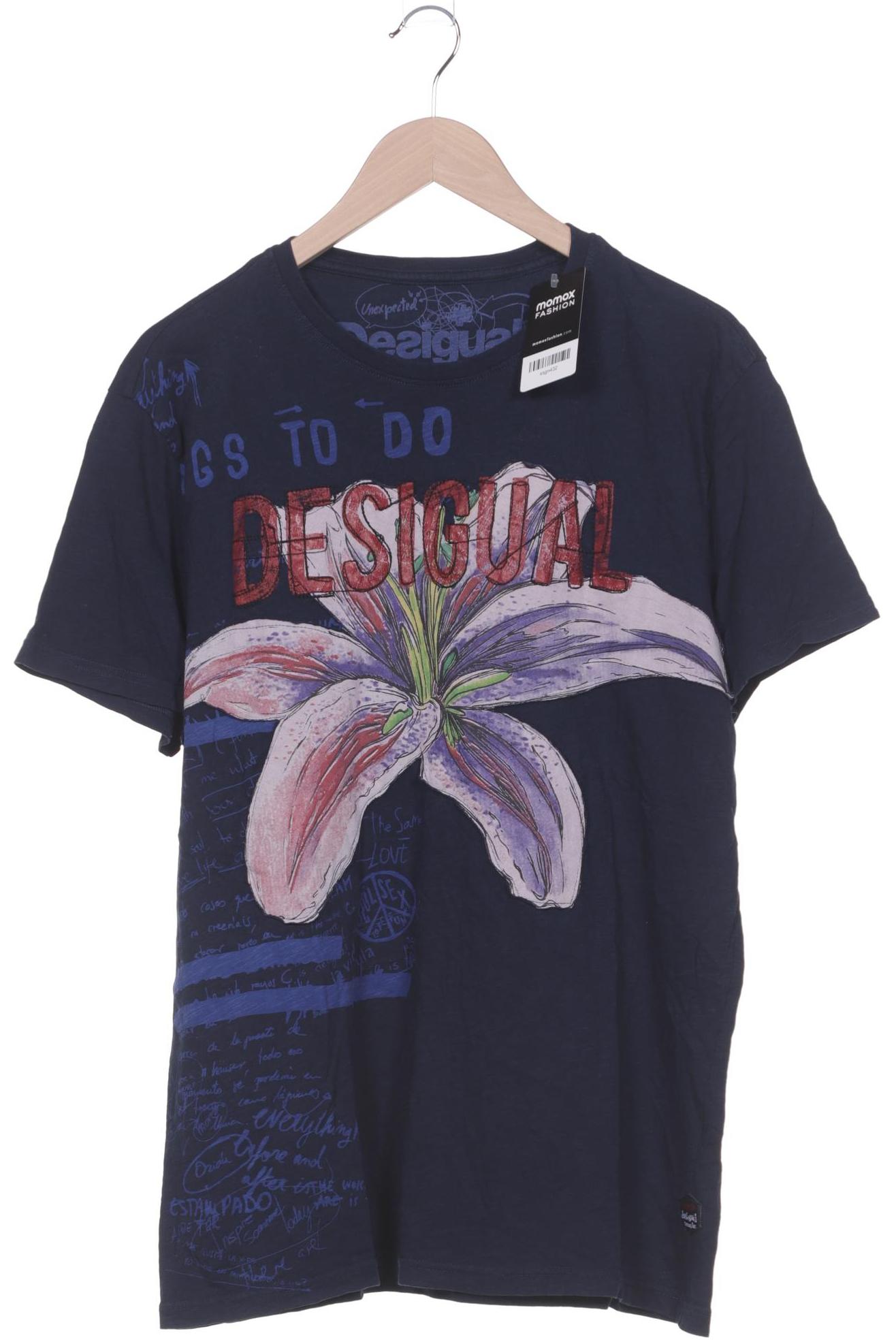 

Desigual Herren T-Shirt, marineblau, Gr. 54