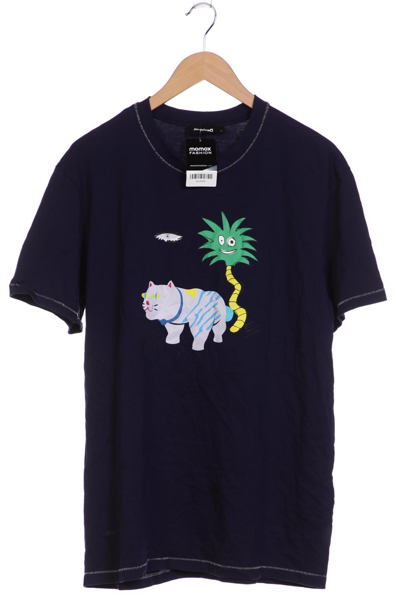 

Desigual Herren T-Shirt, marineblau, Gr. 54