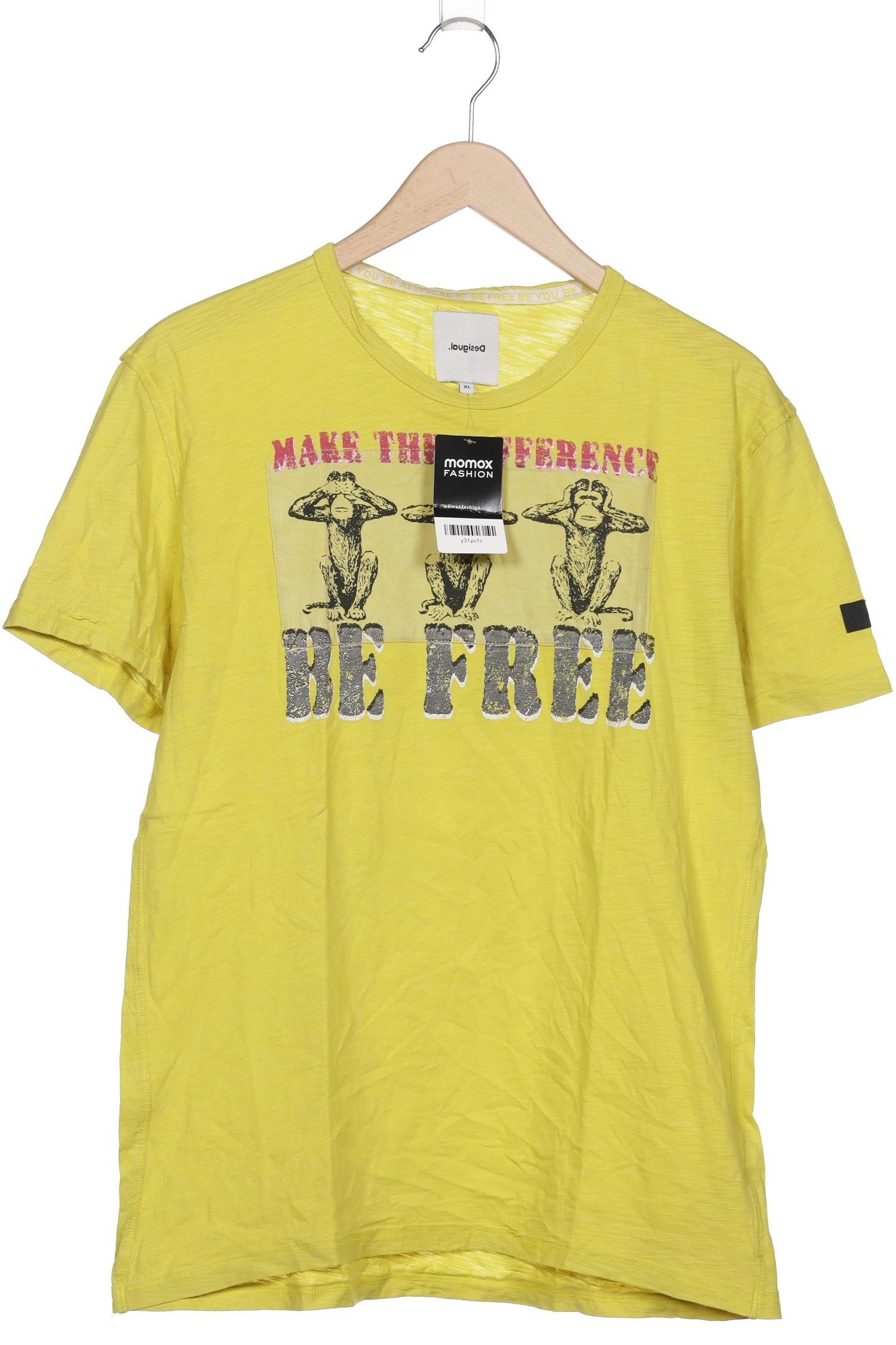 

Desigual Herren T-Shirt, gelb, Gr. 54
